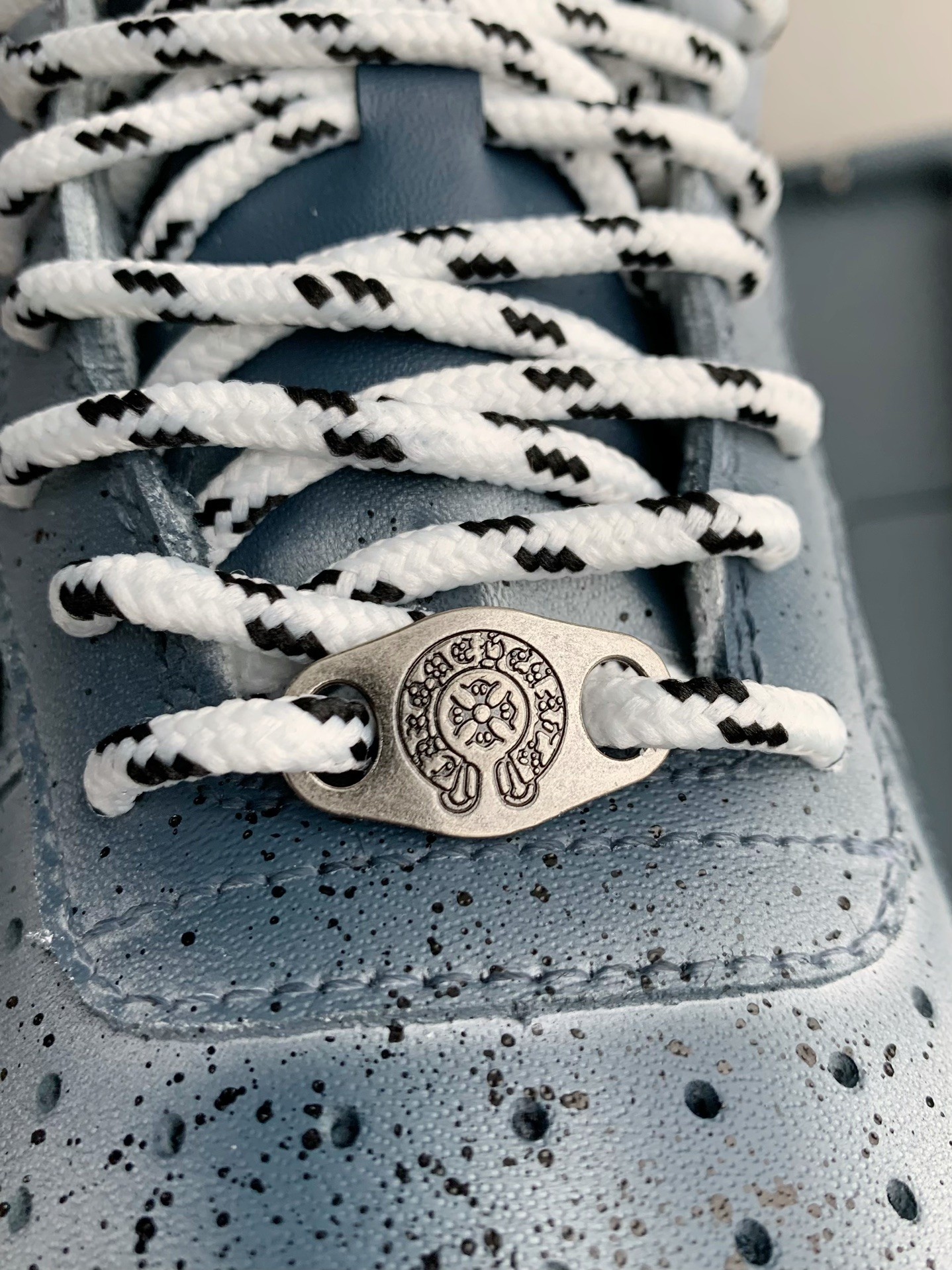 「#2289」Chrome Hearts x Nike Air Force 1 sneakers - Image 10