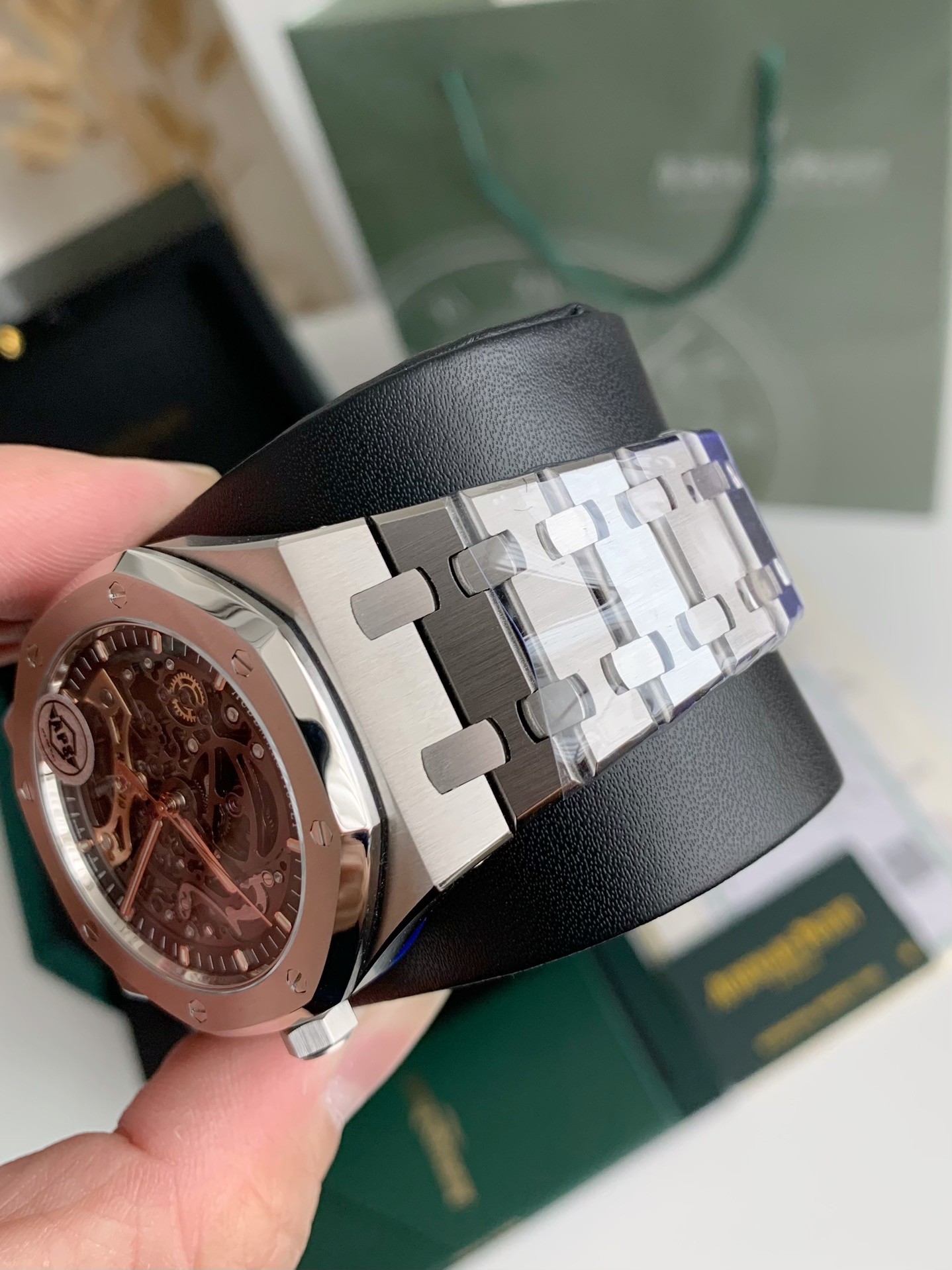 「#2435」Audemars Piguet Royal Oak Series Men's Watch 41mm - Image 6