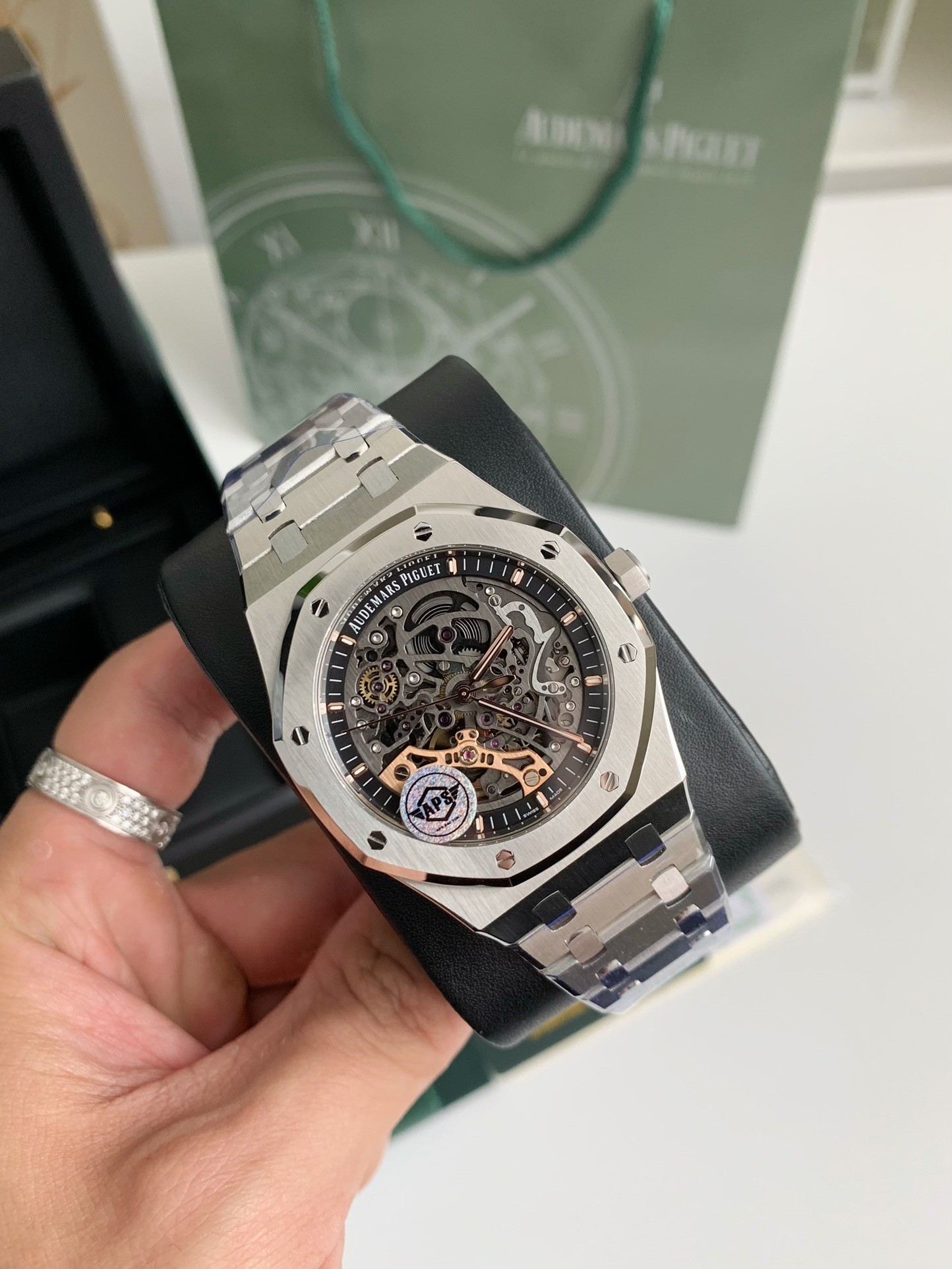 「#2435」Audemars Piguet Royal Oak Series Men's Watch 41mm - Image 2