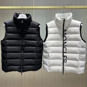 「#2441」Moncler down stand collar vest