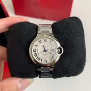 「#2450」Cartier Blue Balloon Log ladies wristwatch, dial 33mm