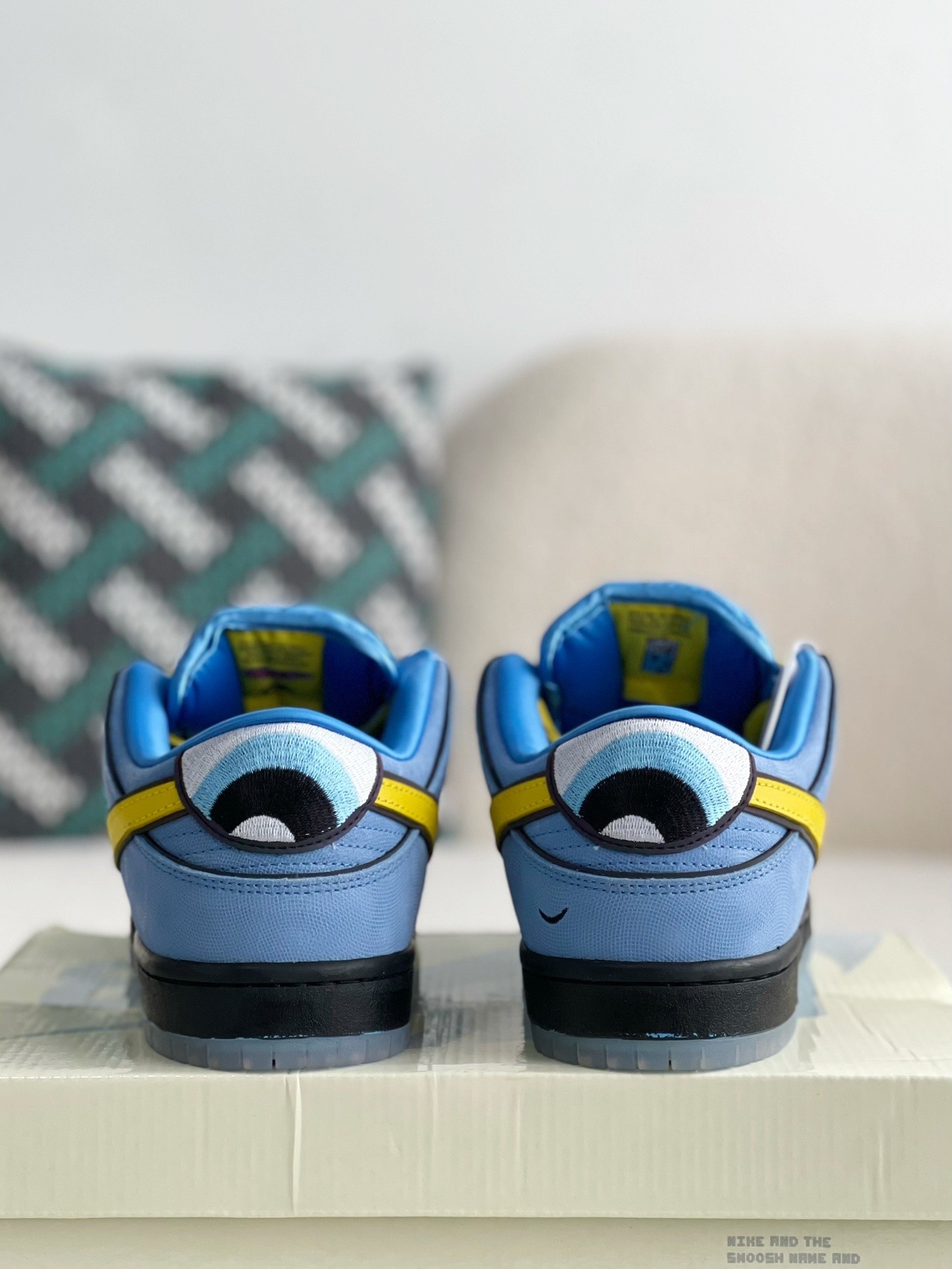 「#2455」Nike Dunk x Powerpuff Girls SB Joint The Powerpuff Girls Casual sneakers - Image 3