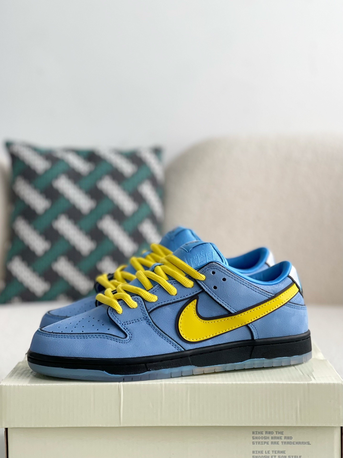 「#2455」Nike Dunk x Powerpuff Girls SB Joint The Powerpuff Girls Casual sneakers