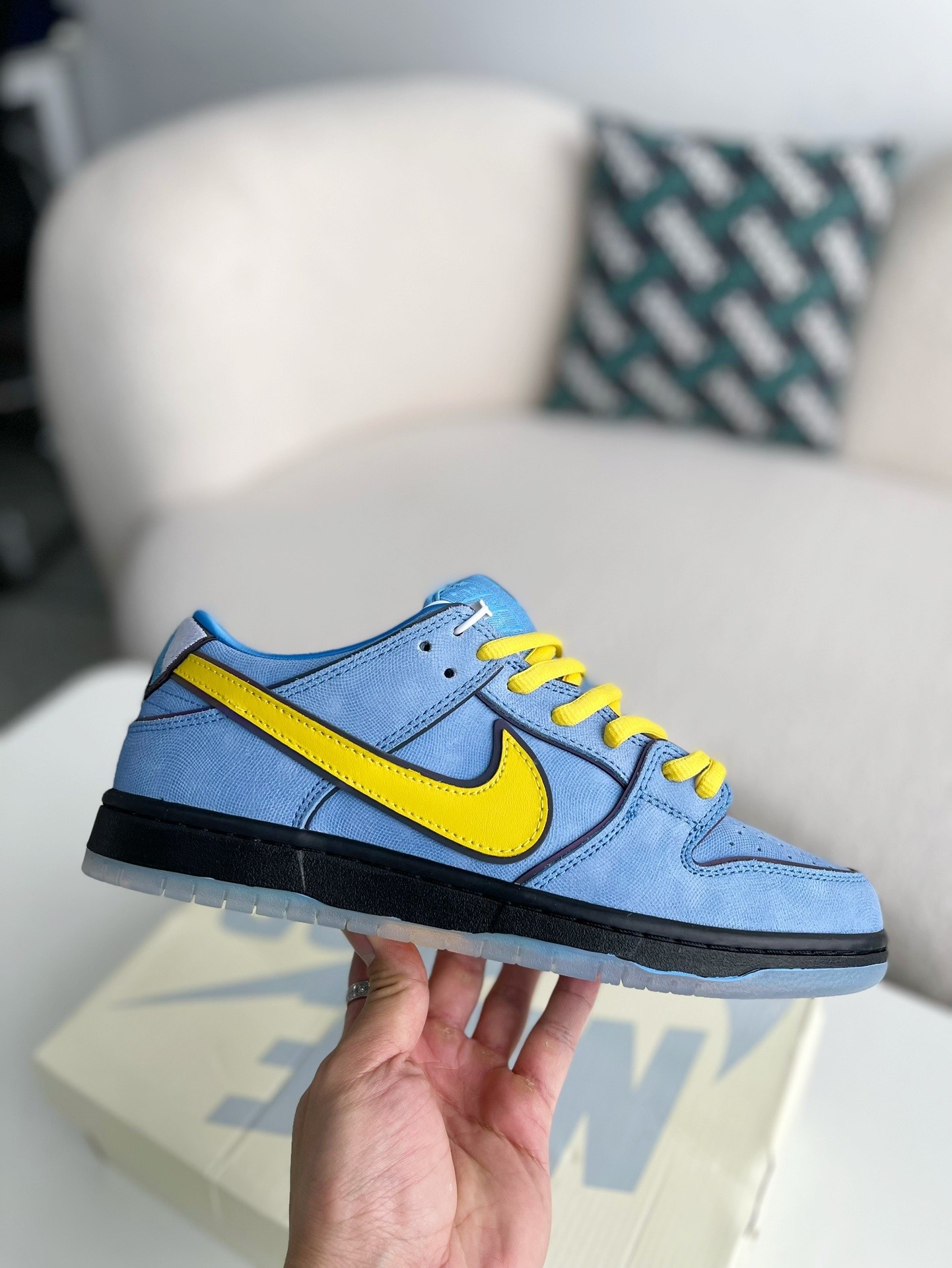 「#2455」Nike Dunk x Powerpuff Girls SB Joint The Powerpuff Girls Casual sneakers - Image 6