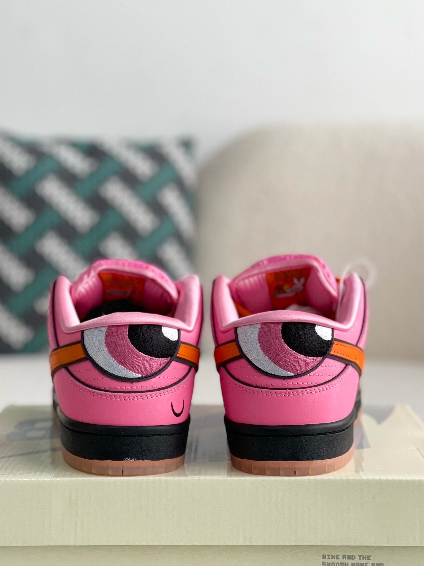 「#2456」Nike Dunk x Powerpuff Girls SB Joint The Powerpuff Girls Casual sneakers - Image 3