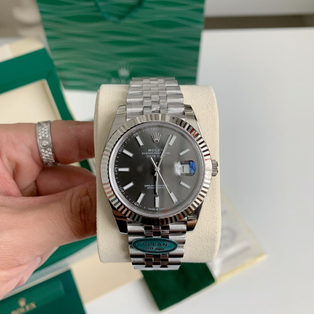 「#1281」Rolex RE Log Men's Watch 41mm