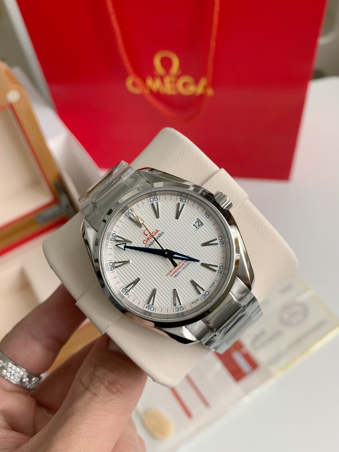 「#2469」Omega Seahorse Series AQUA TERRA 150-meter dive wristwatch,41.5mm - Image 2