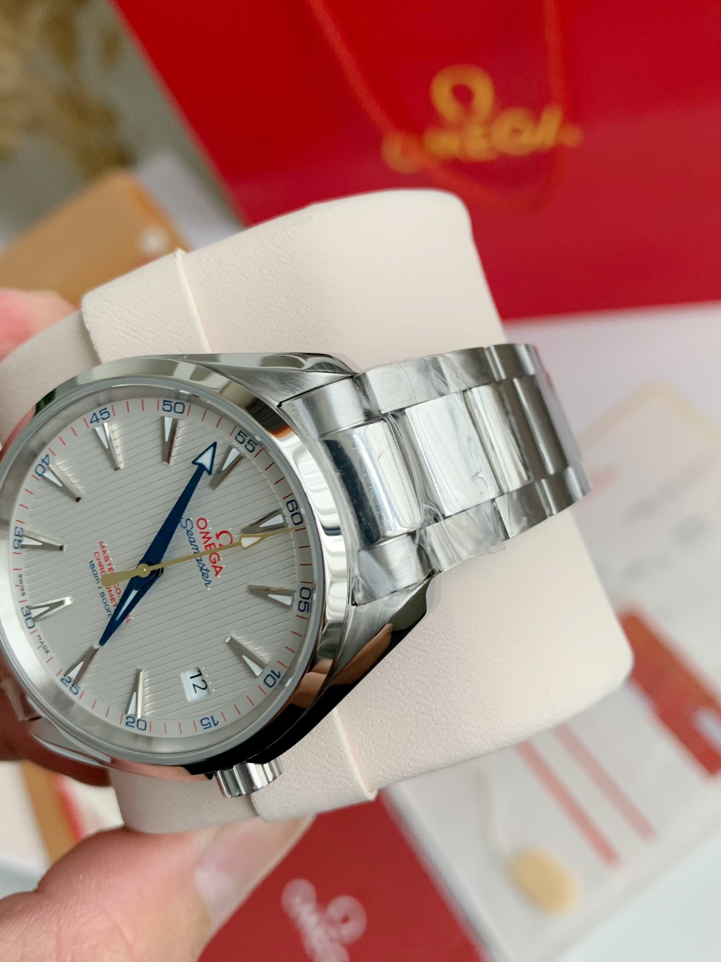 「#2469」Omega Seahorse Series AQUA TERRA 150-meter dive wristwatch,41.5mm - Image 5