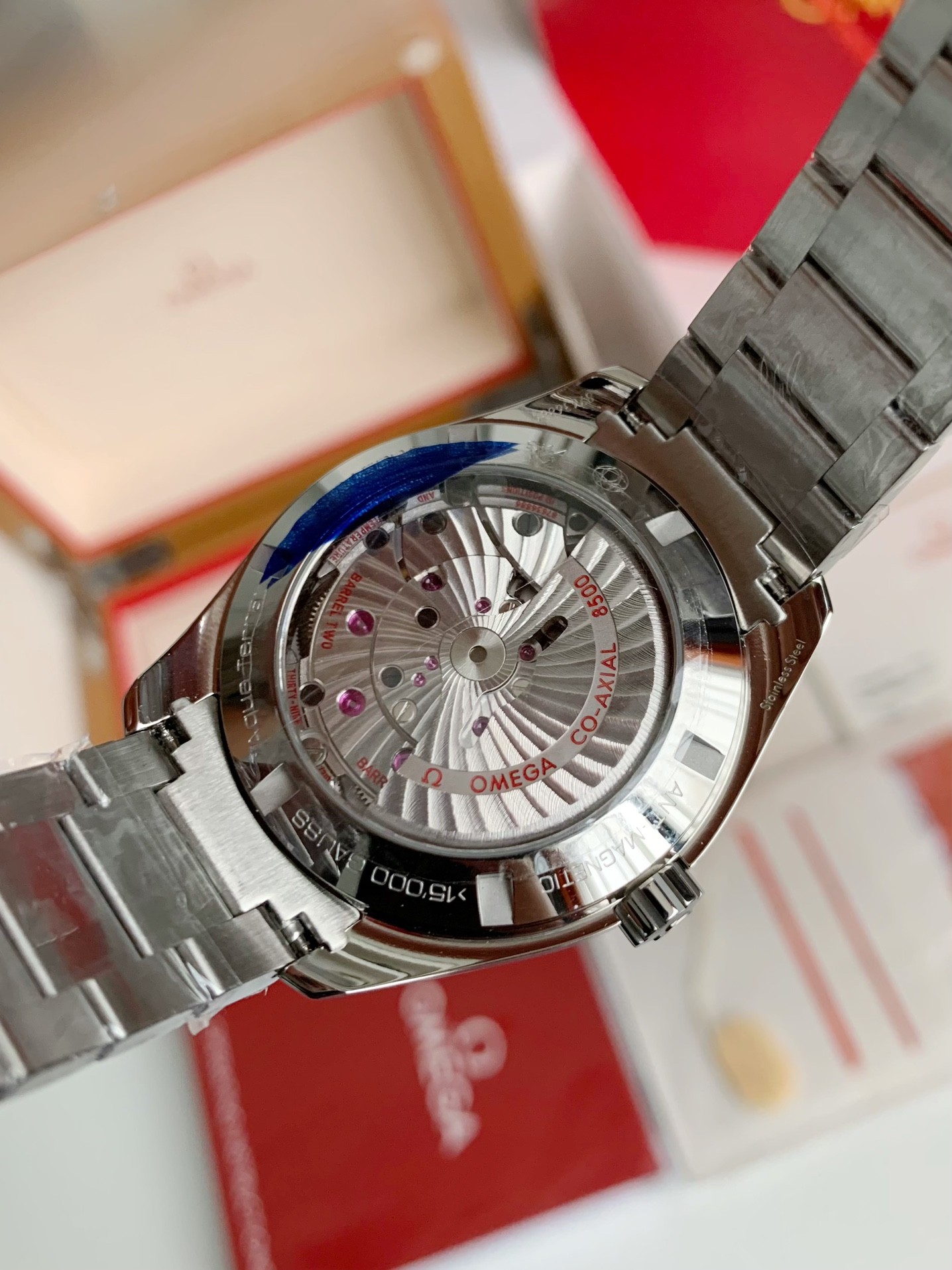 「#2469」Omega Seahorse Series AQUA TERRA 150-meter dive wristwatch,41.5mm - Image 8