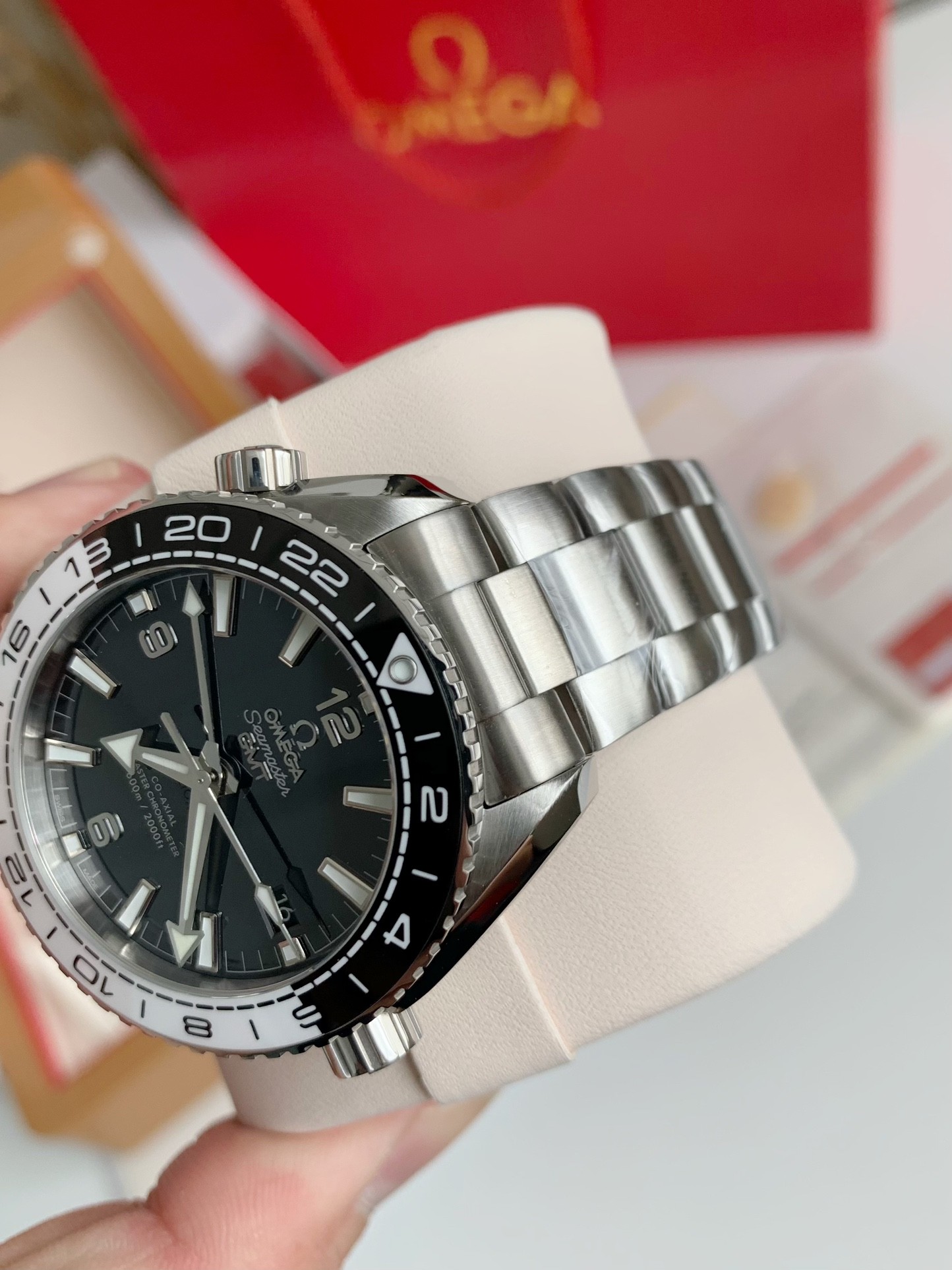 「#2470」Omega Seahorse Series Ocean Cosmos Cup 600-meter dive wristwatch,43.5mm - Image 4