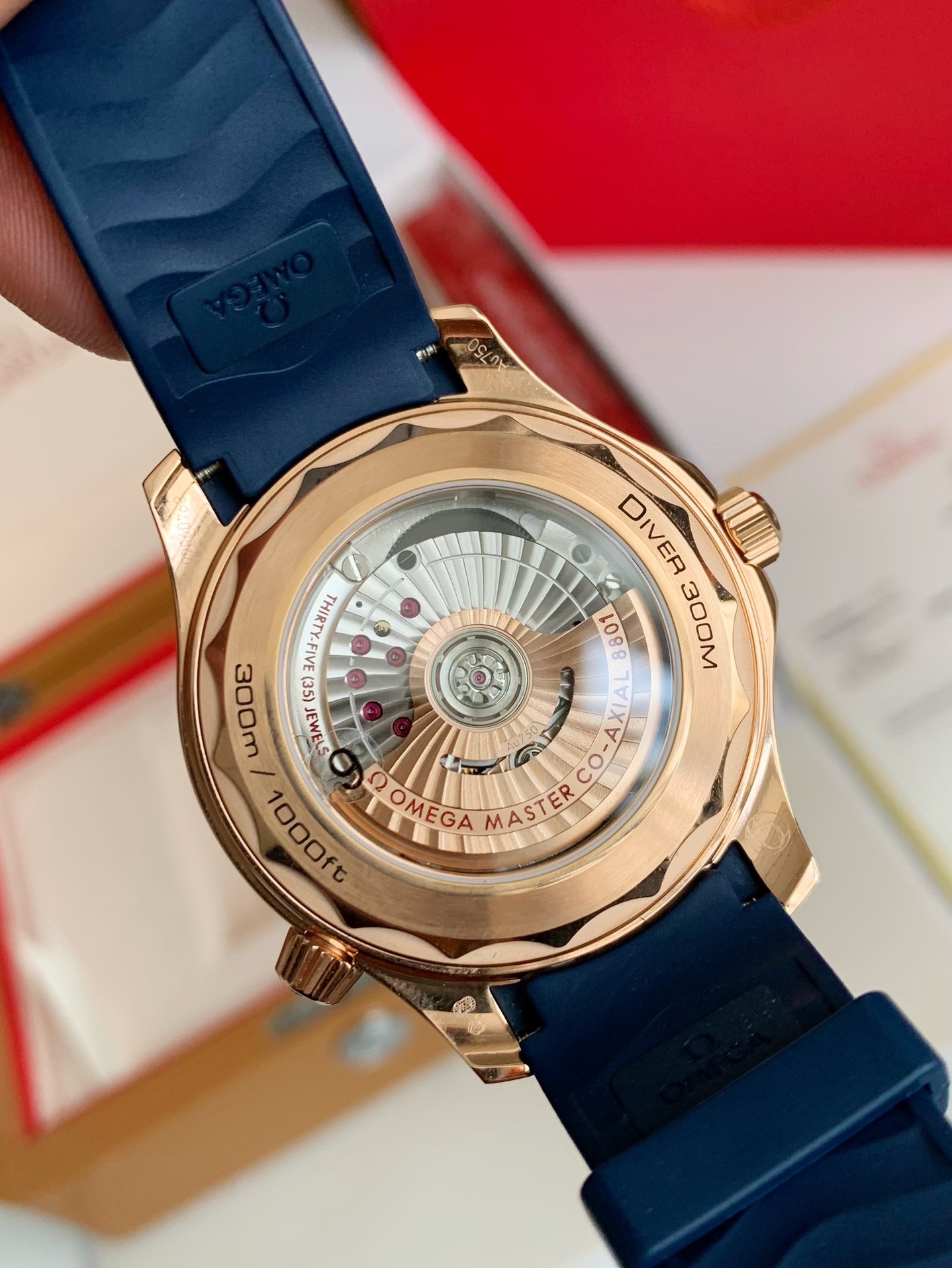 「#2472」Omega Seahorse Series 300-meter dive wristwatch,43.5mm - Image 8