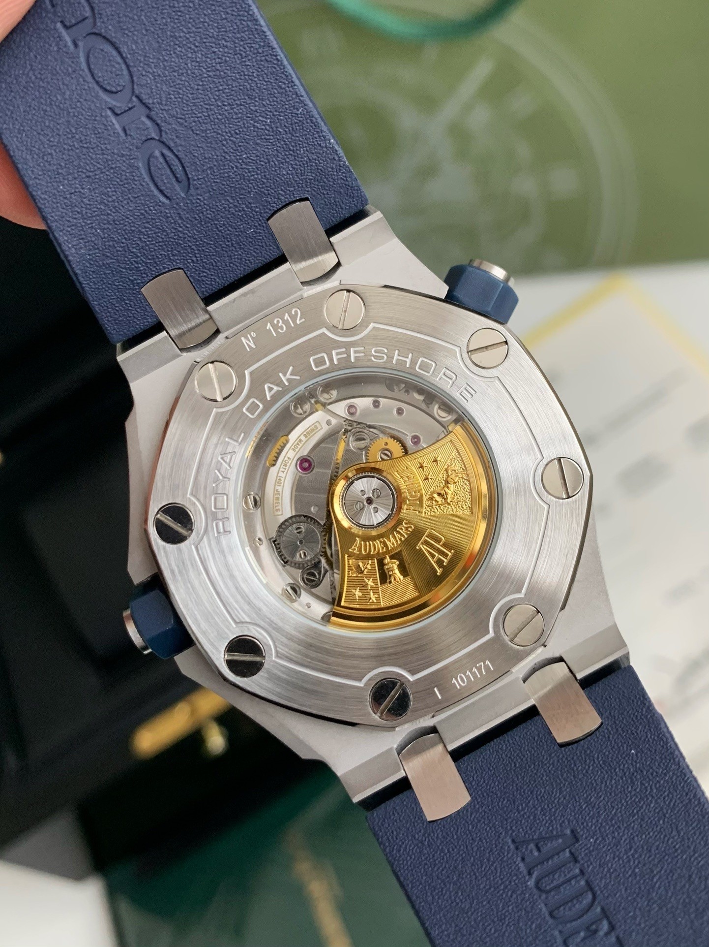 「#1487」Audemars Piguet Royal Oak Offshore series mechanical men’s Watch V 8 version, Color series - Image 9