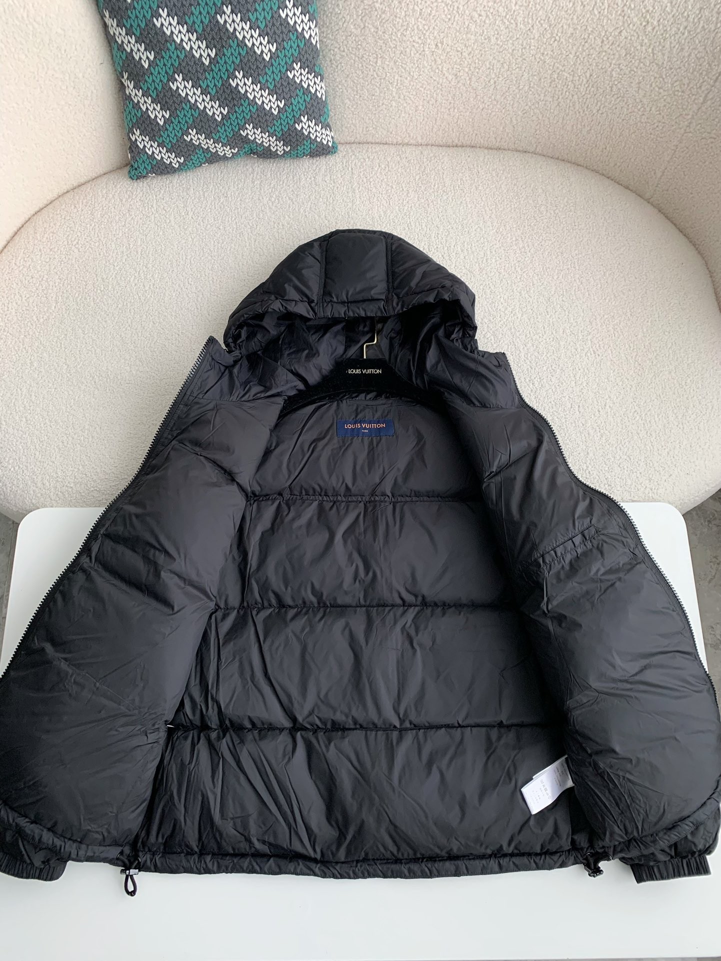 「#895」LOUIS VUITTON LOGO Down Jacket - Image 9