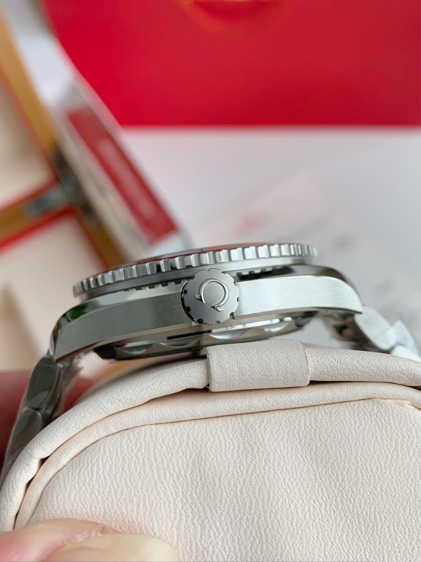 「#2483」Omega Seahorse Series Ocean Cosmos Cup 600-meter dive wristwatch,43.5mm - Image 4