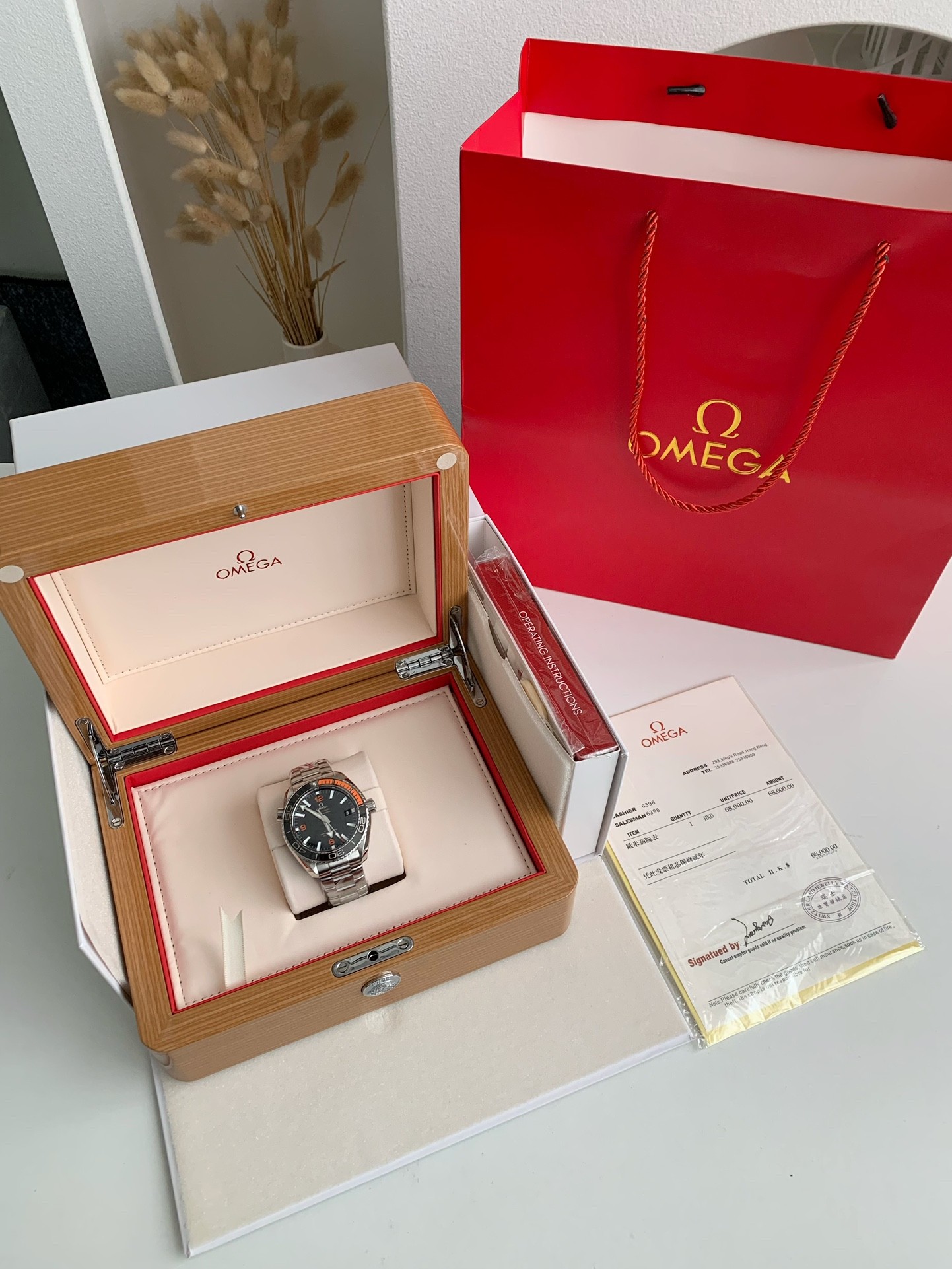 「#2483」Omega Seahorse Series Ocean Cosmos Cup 600-meter dive wristwatch,43.5mm - Image 10