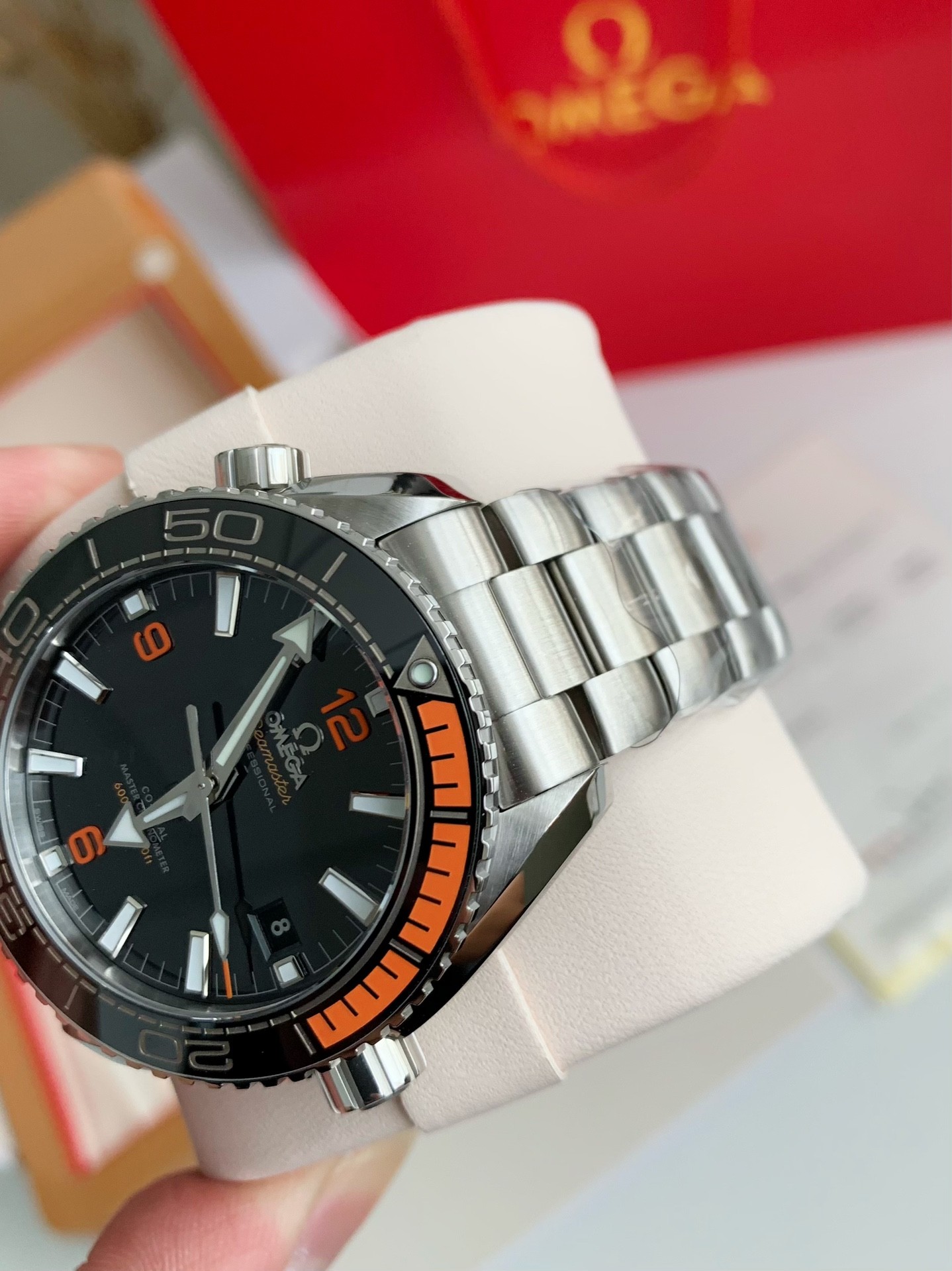 「#2483」Omega Seahorse Series Ocean Cosmos Cup 600-meter dive wristwatch,43.5mm - Image 6