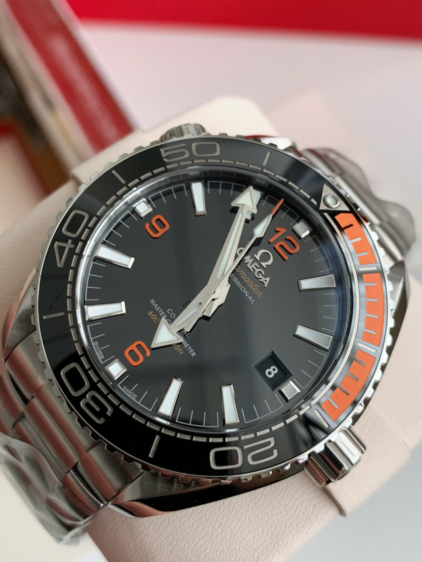 「#2483」Omega Seahorse Series Ocean Cosmos Cup 600-meter dive wristwatch,43.5mm - Image 3