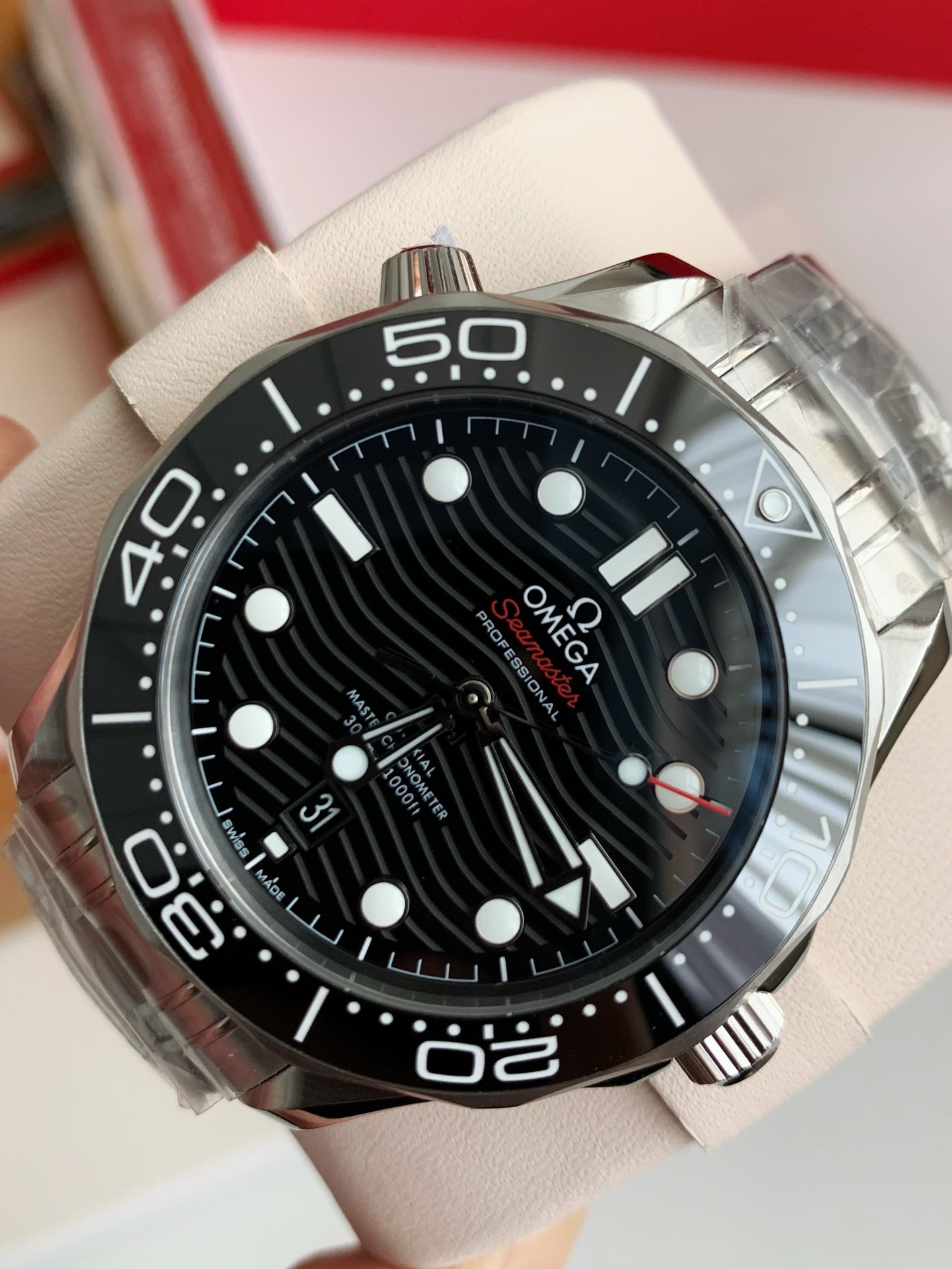 「#2485」Omega Seahorse Series 300-meter dive wristwatch,43.5mm - Image 3