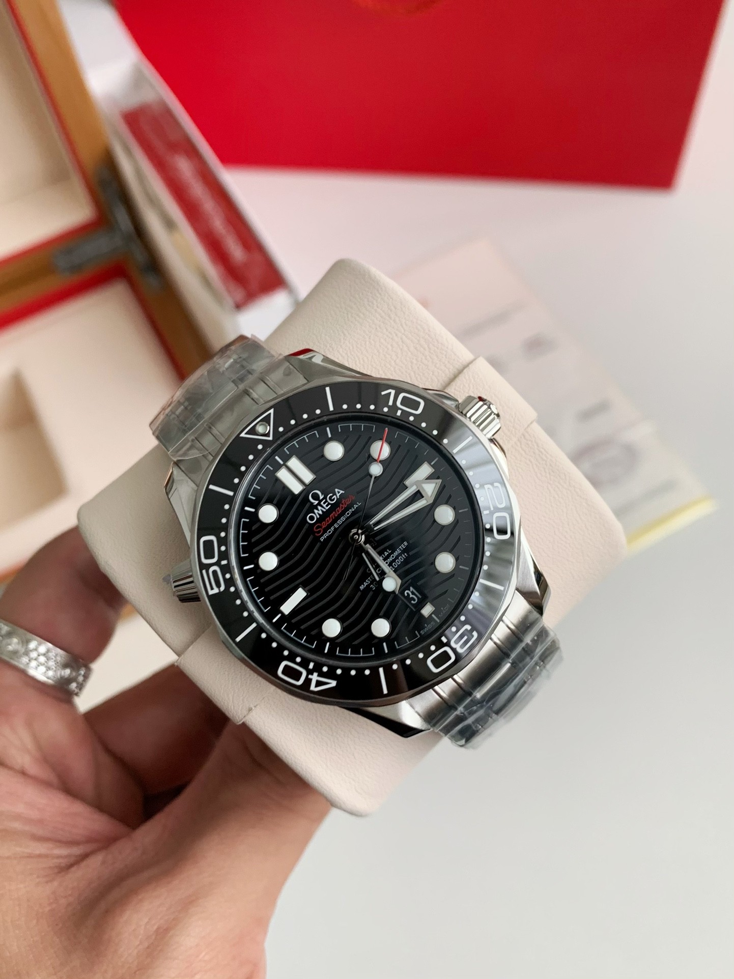 「#2485」Omega Seahorse Series 300-meter dive wristwatch,43.5mm - Image 2