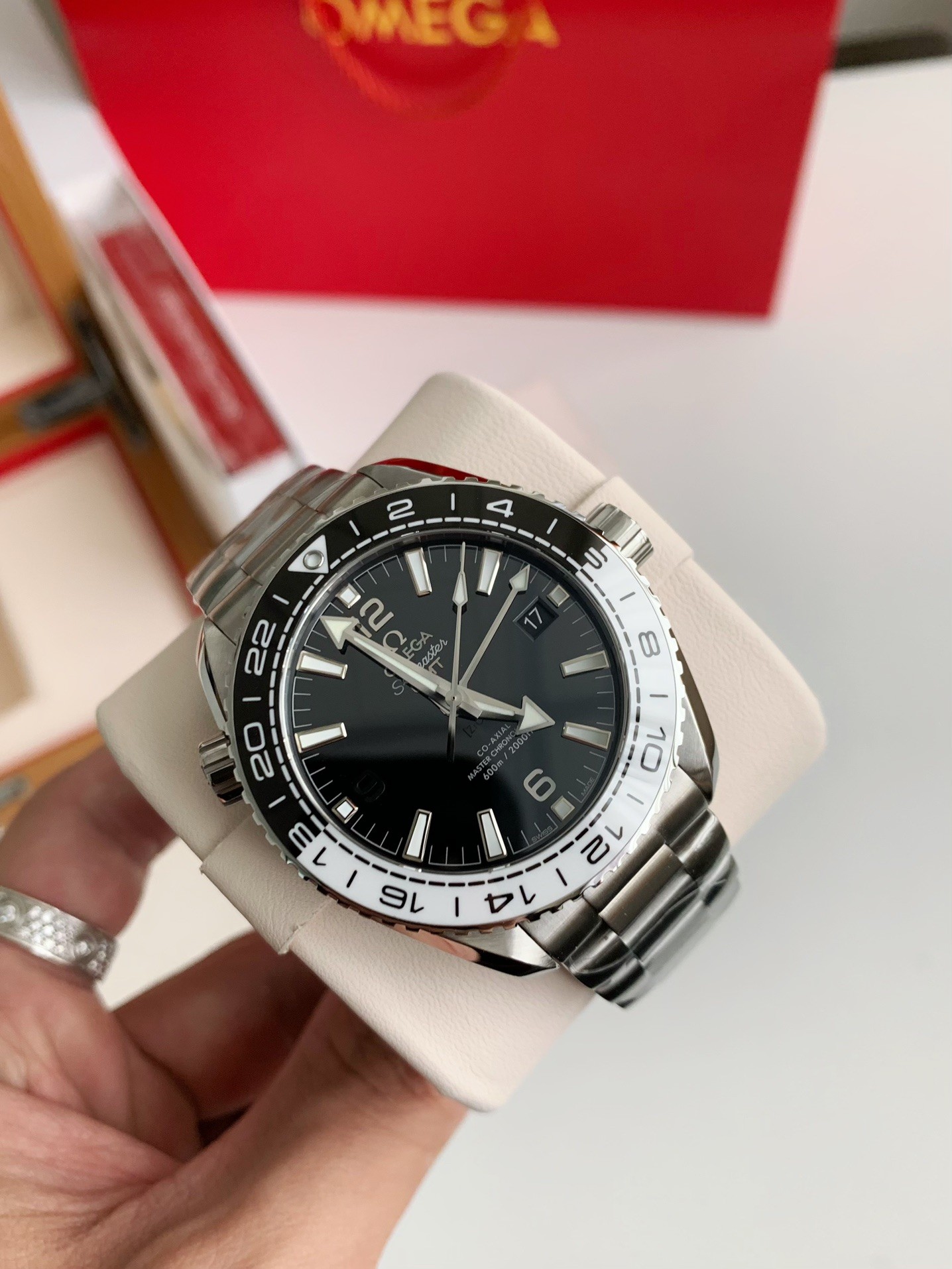 「#2486」Omega Seahorse Series Ocean Cosmos Cup 600-meter dive wristwatch,43.5mm - Image 2