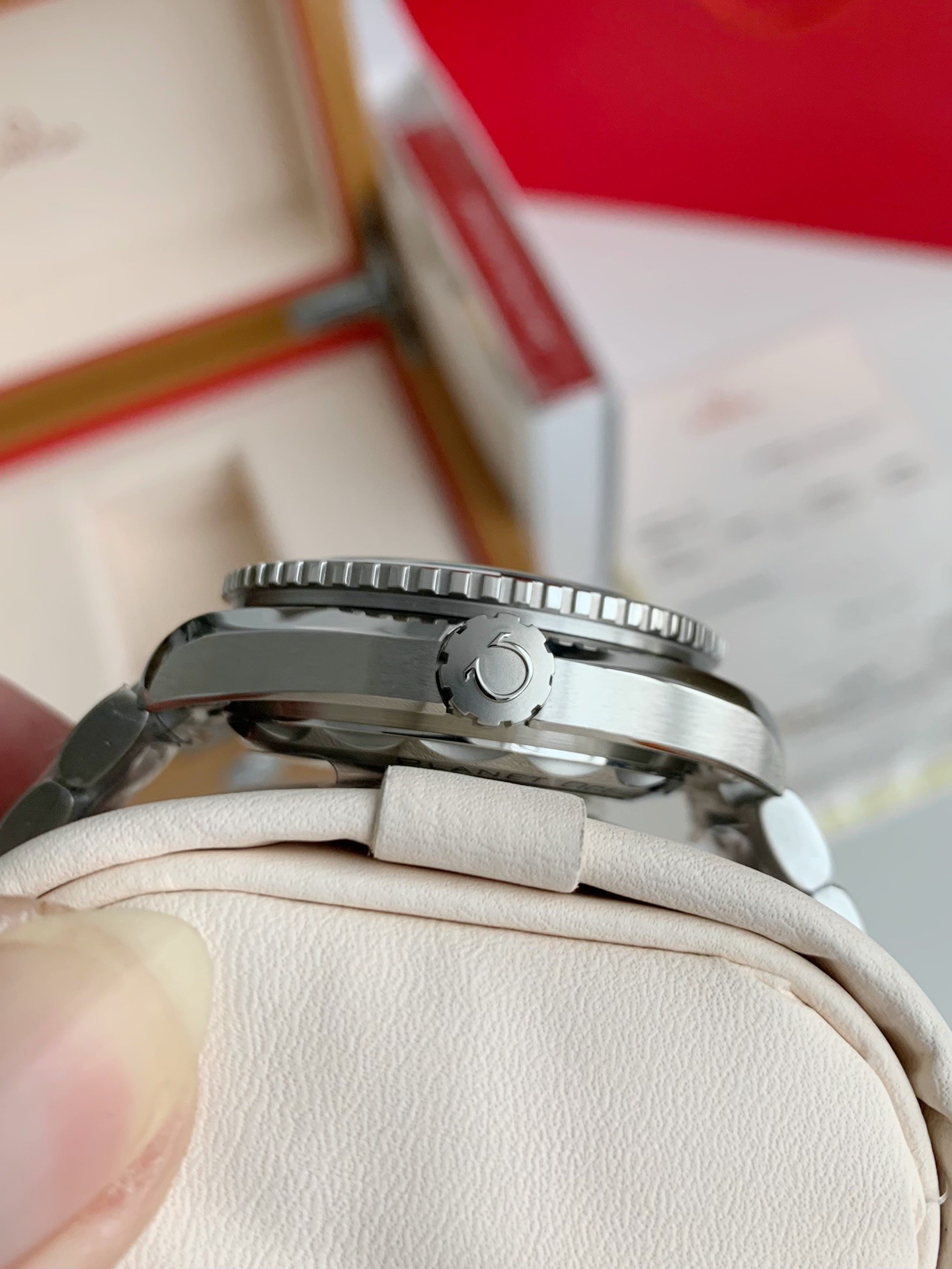 「#2486」Omega Seahorse Series Ocean Cosmos Cup 600-meter dive wristwatch,43.5mm - Image 4