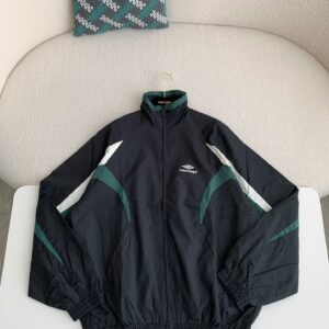 「#1069」Balenciaga sports patchwork jacket