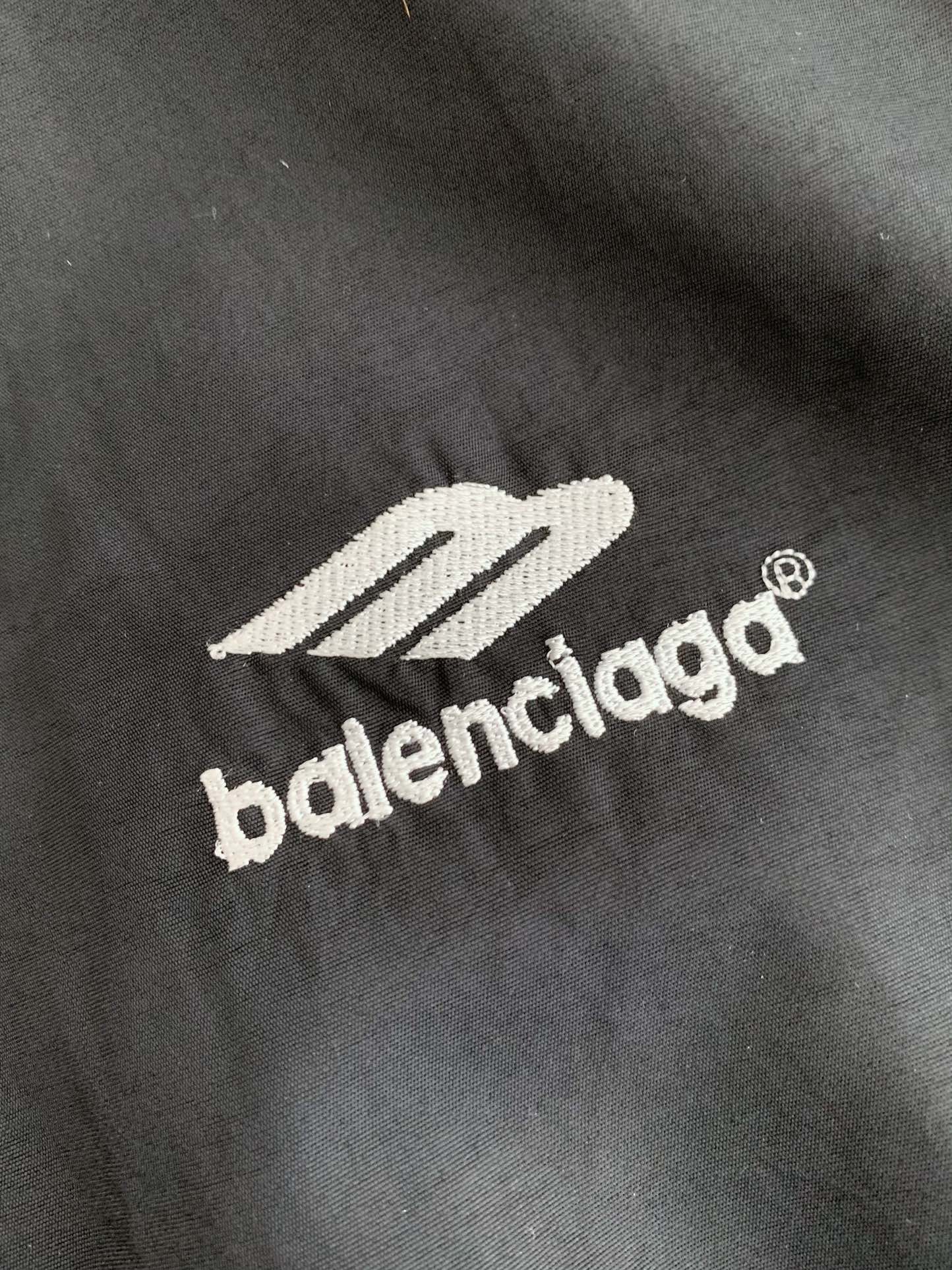 「#1069」Balenciaga sports patchwork jacket - Image 4