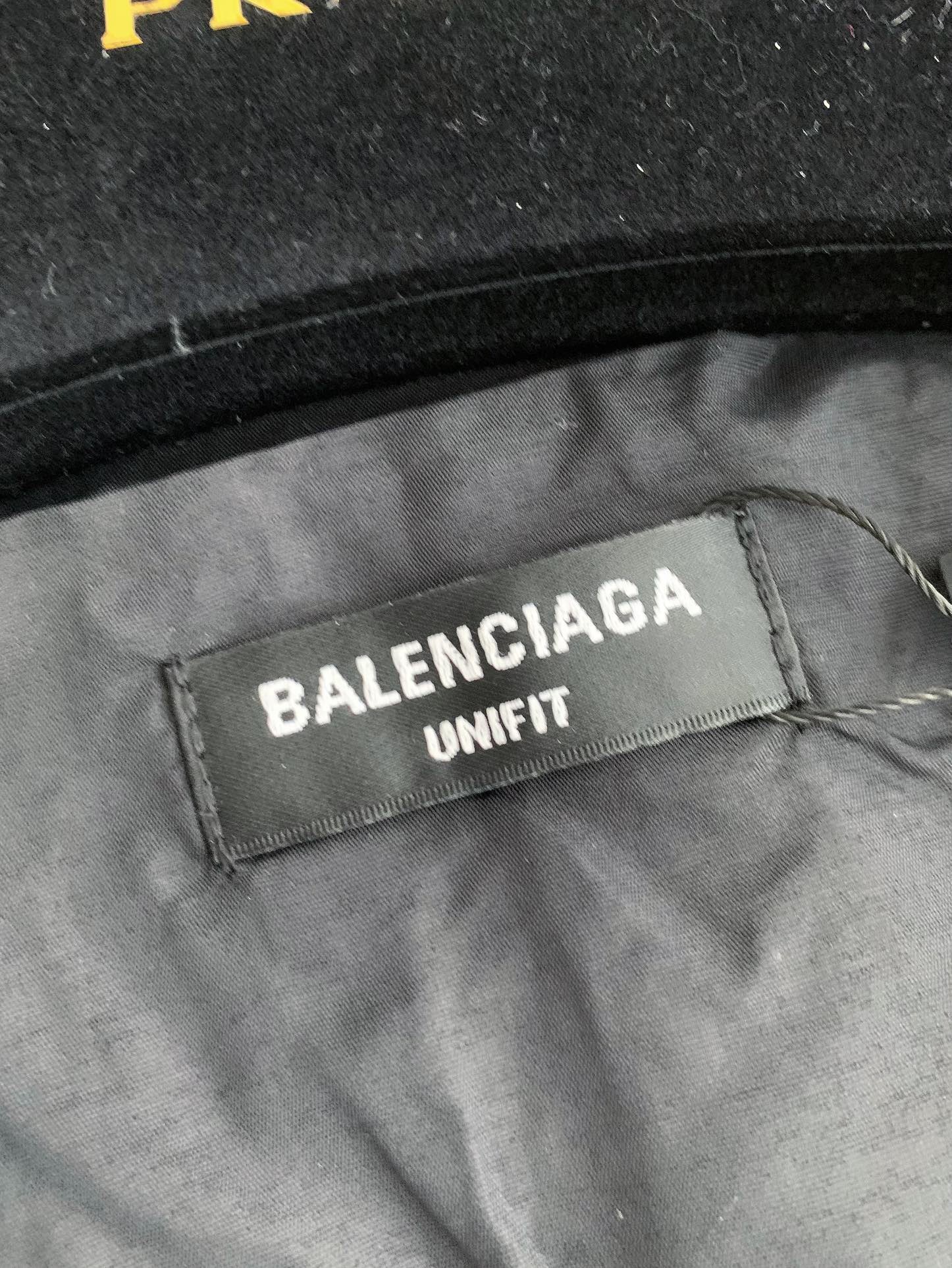 「#1069」Balenciaga sports patchwork jacket - Image 8