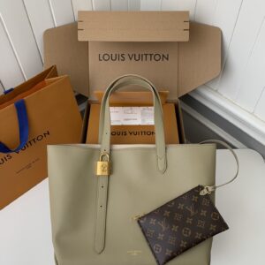 「#2504」Louis Vuitton Low Key Cabas Mid -number Handbag M25343  Size: 30*14*47cm