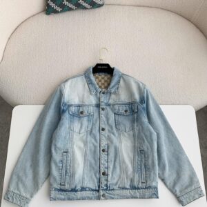 「#2116」 Gucci 24 new double-sided Jean Jacket