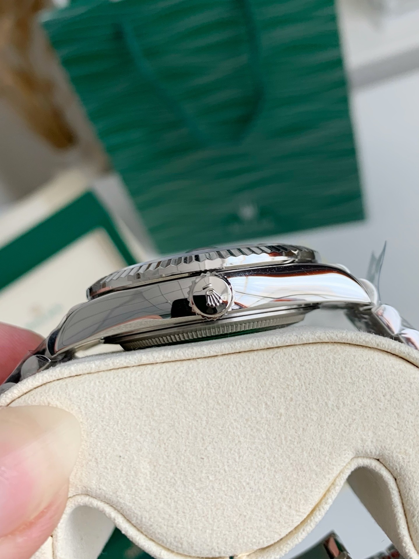 「#2532」Rolex Navigator Series men's watch Dual time zone/100 meters waterproof,42mm - Image 5