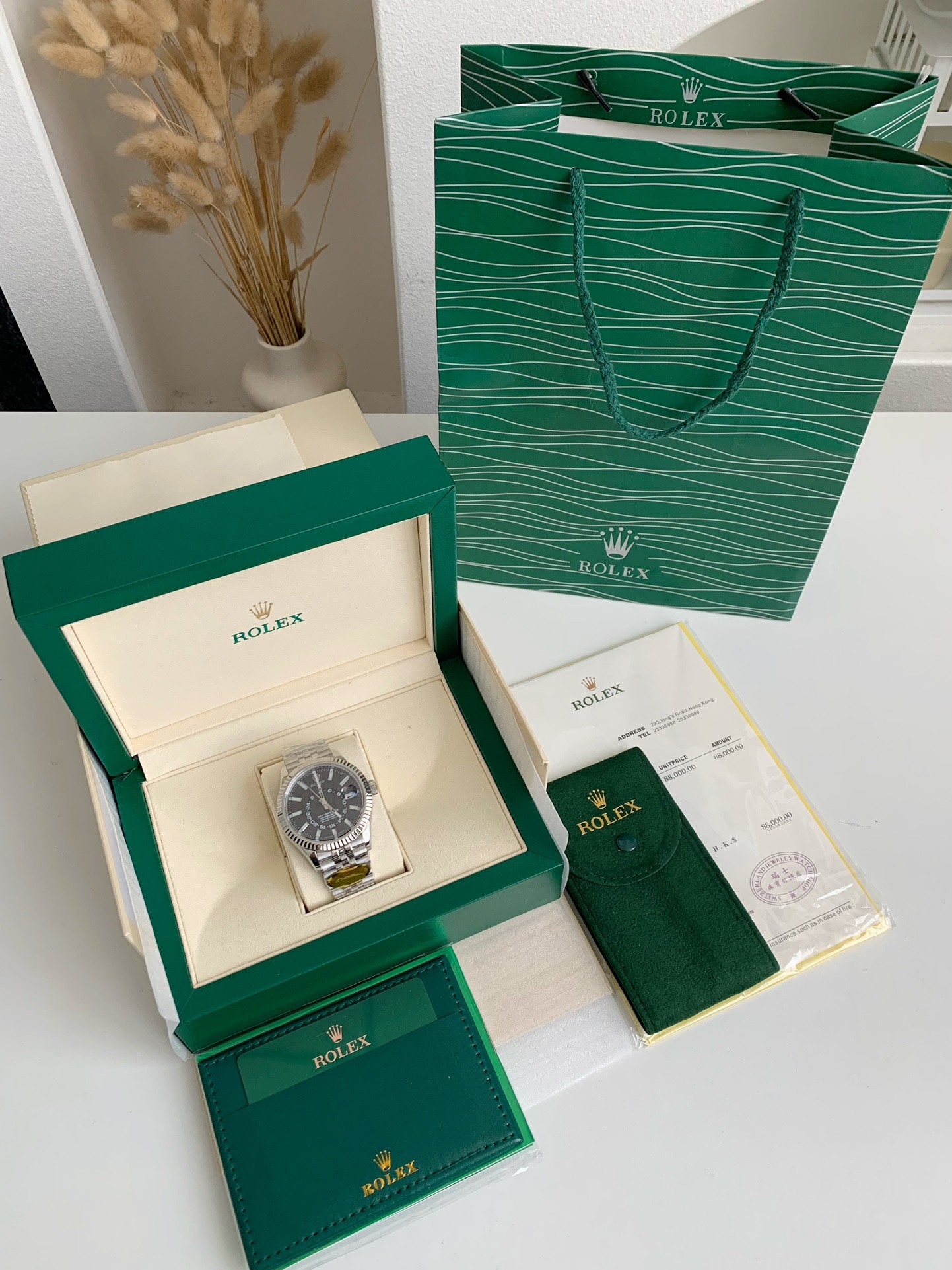 「#2532」Rolex Navigator Series men's watch Dual time zone/100 meters waterproof,42mm - Image 10