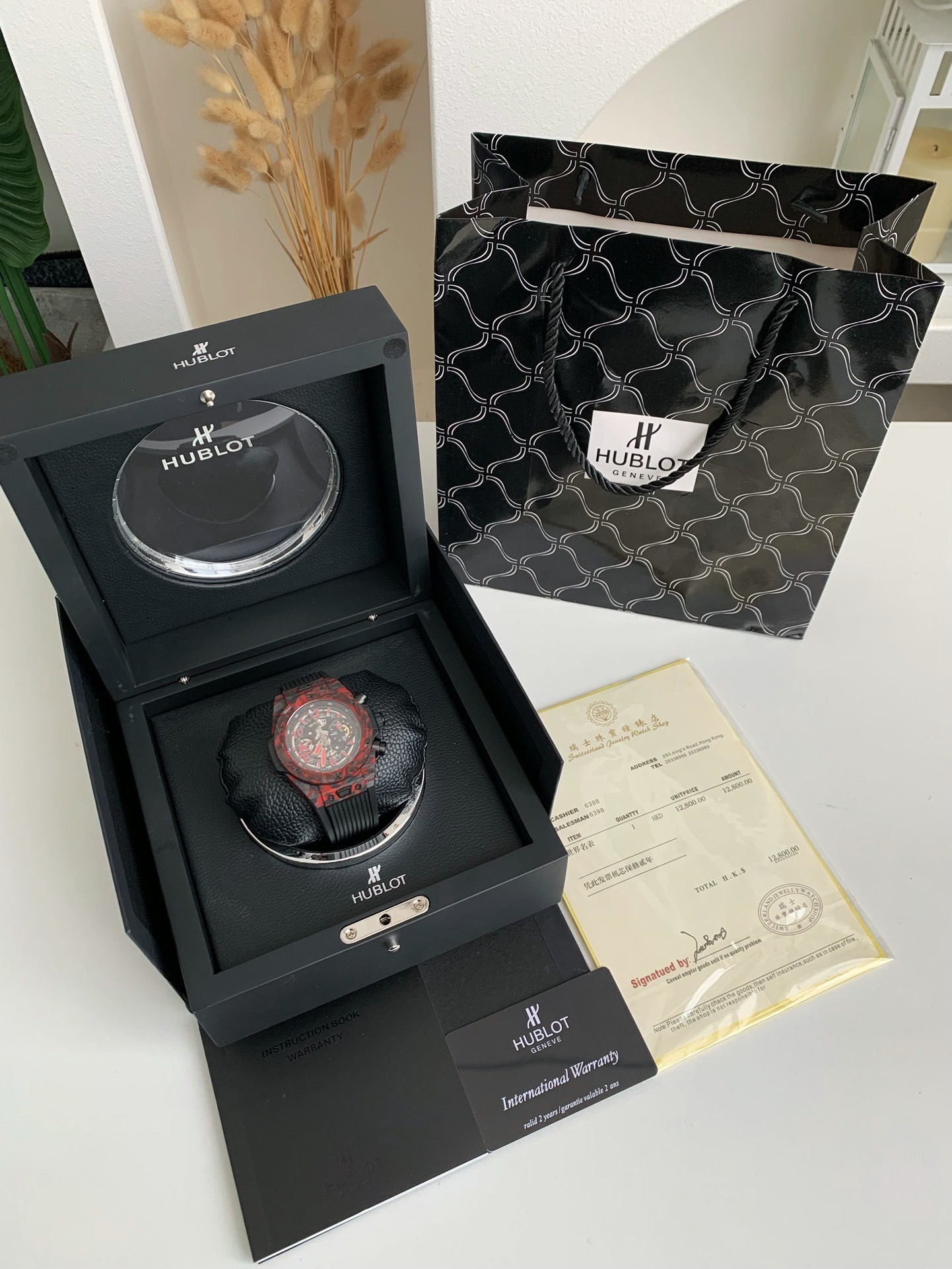 「#2610」Hublot big bang series limited edition carbon fiber watch - Image 10