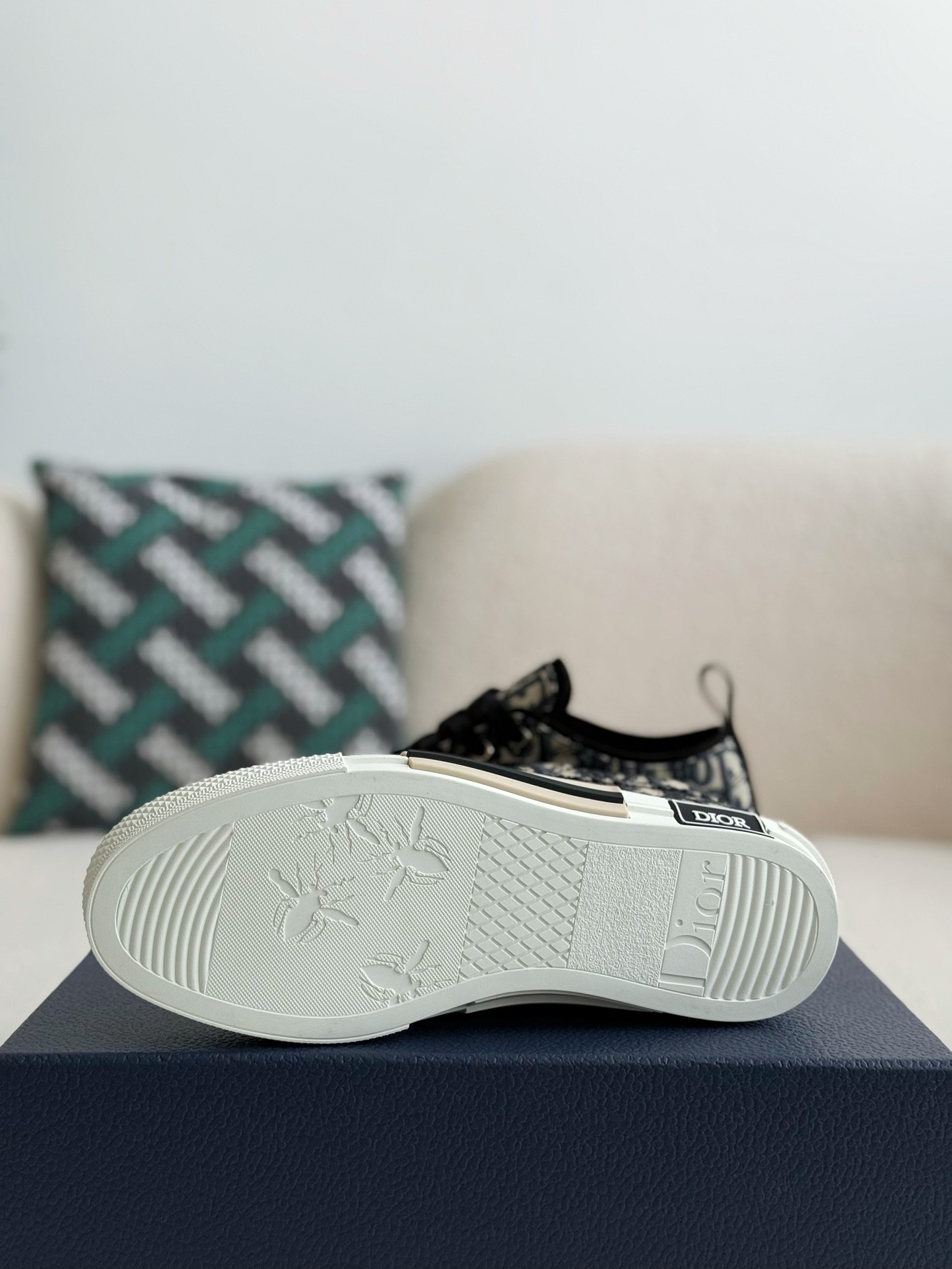 「#2623」Dior B23 logo print low top sneakers - Image 5