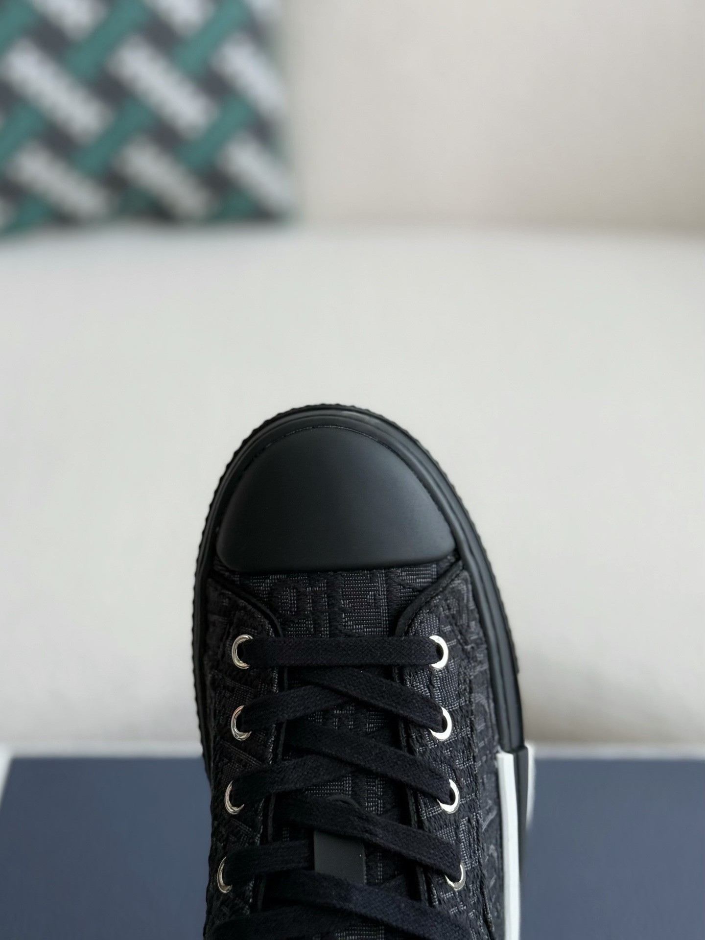 「#2624」Dior B23 logo print low top sneakers - Image 9