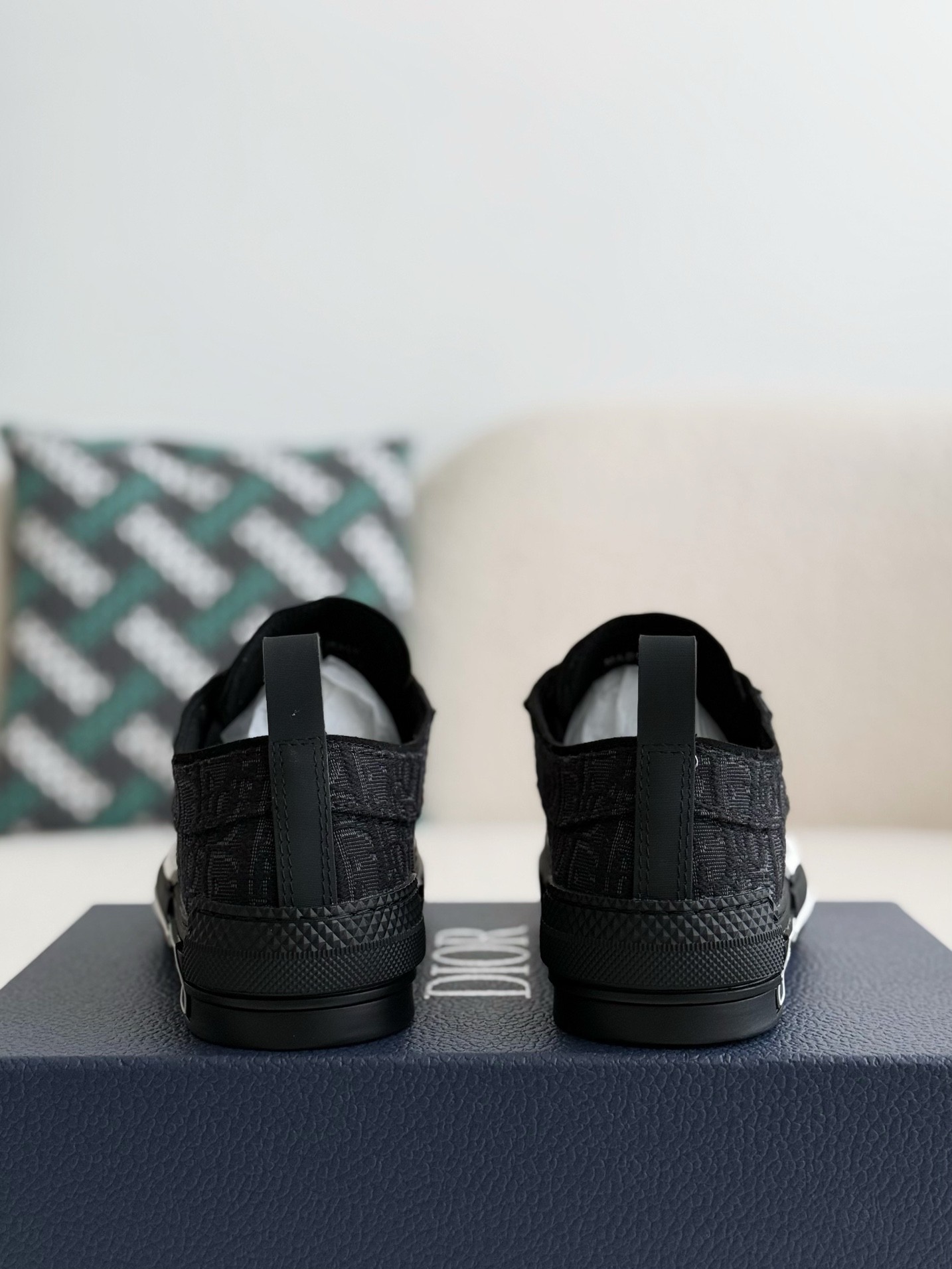 「#2624」Dior B23 logo print low top sneakers - Image 3