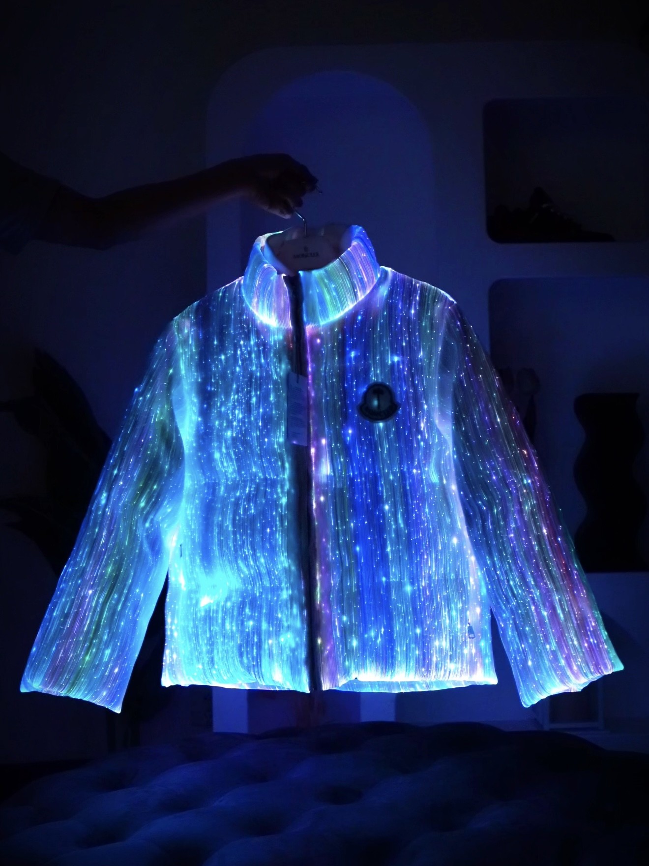 「#2649」70th Anniversary Moncler x Palm Angels Flash Maya Down Jacket - Image 2