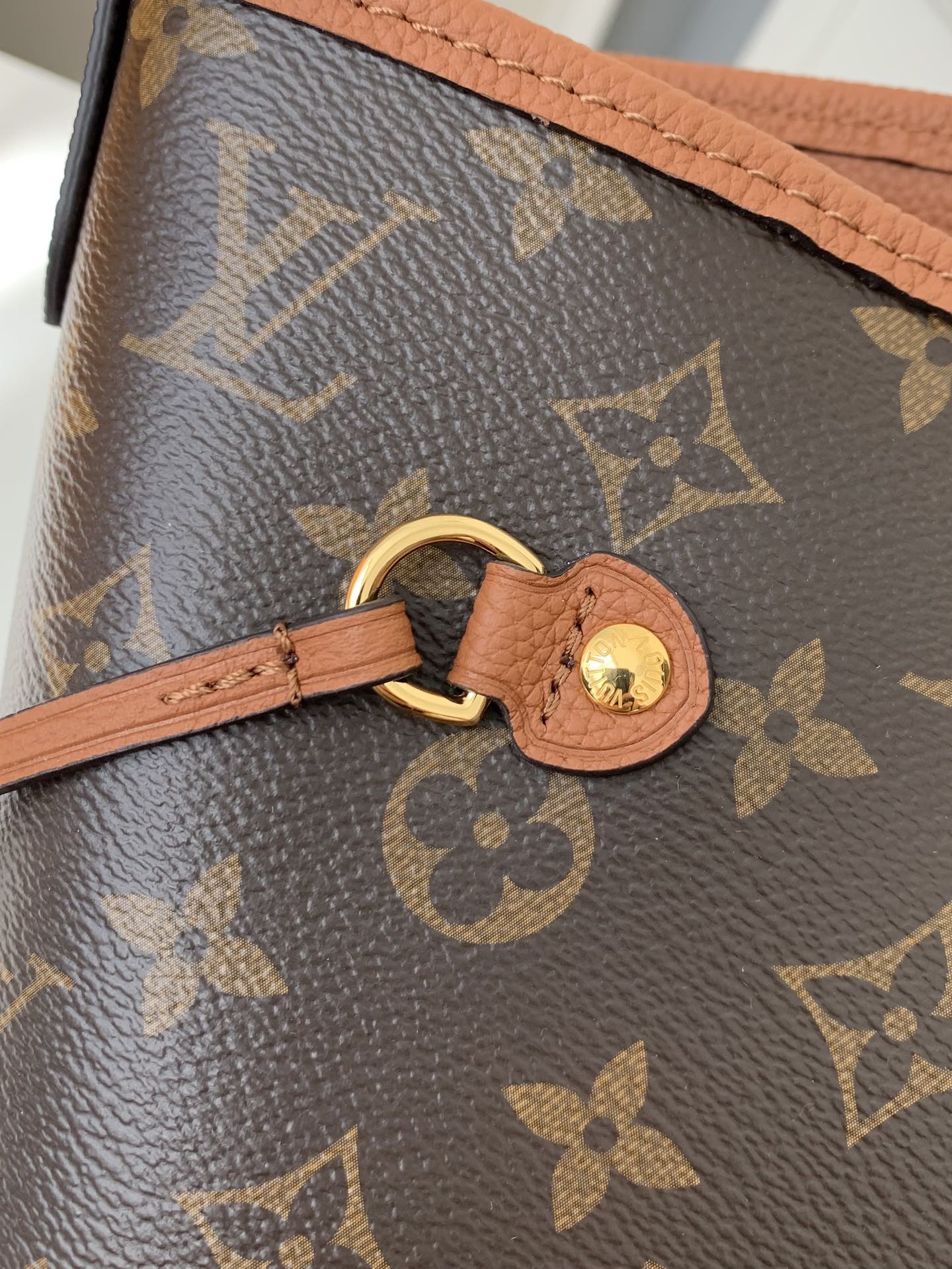 「#2654」Louis Vuitton Counter Seasonal New NEVERFULL INSIDE OUT Medium Shopping Bag M12061 Size:28*14*31cm - Image 5