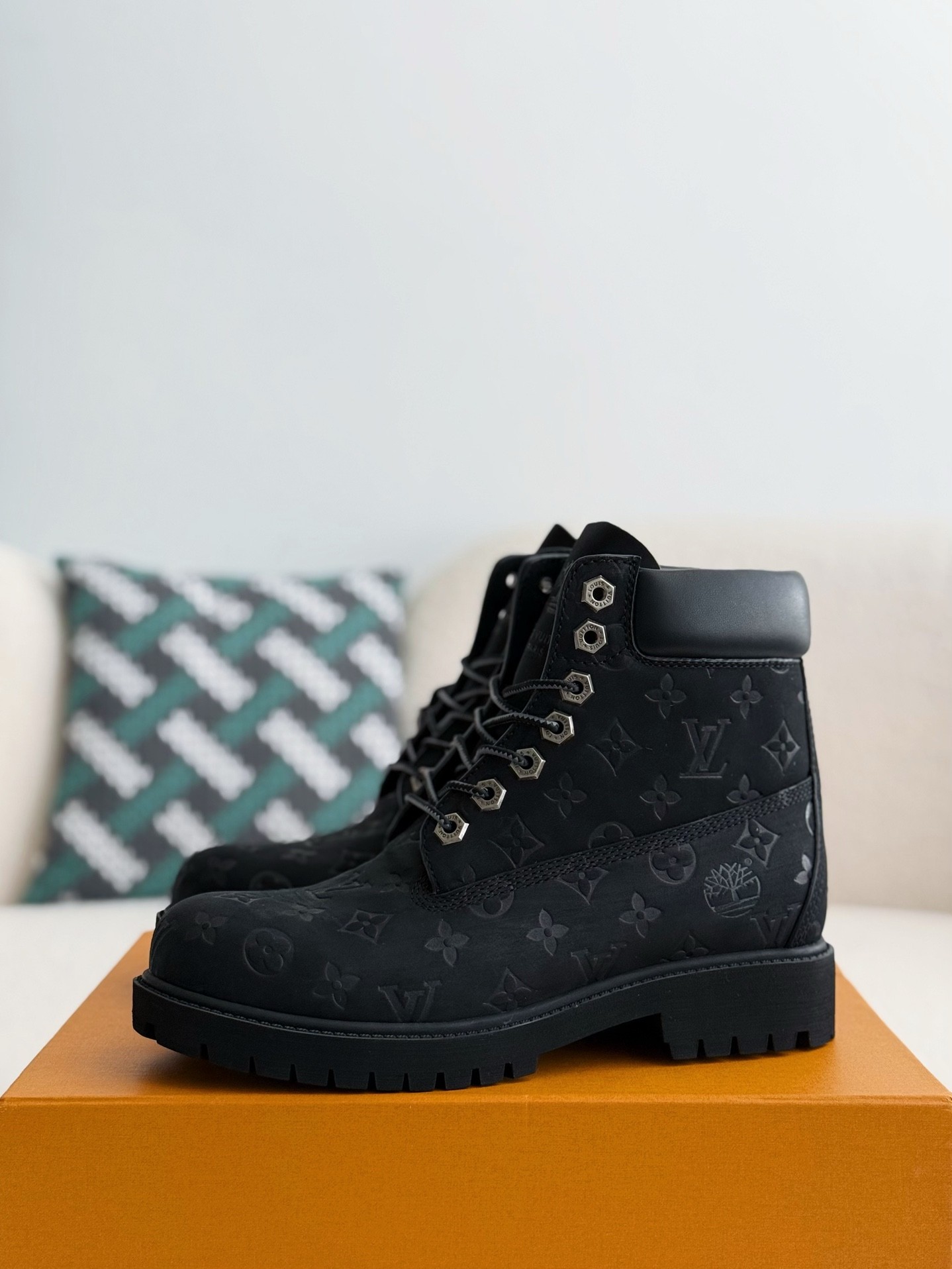 「#2645」Louis Vuitton x Timberland boots/Martin boots/boots
