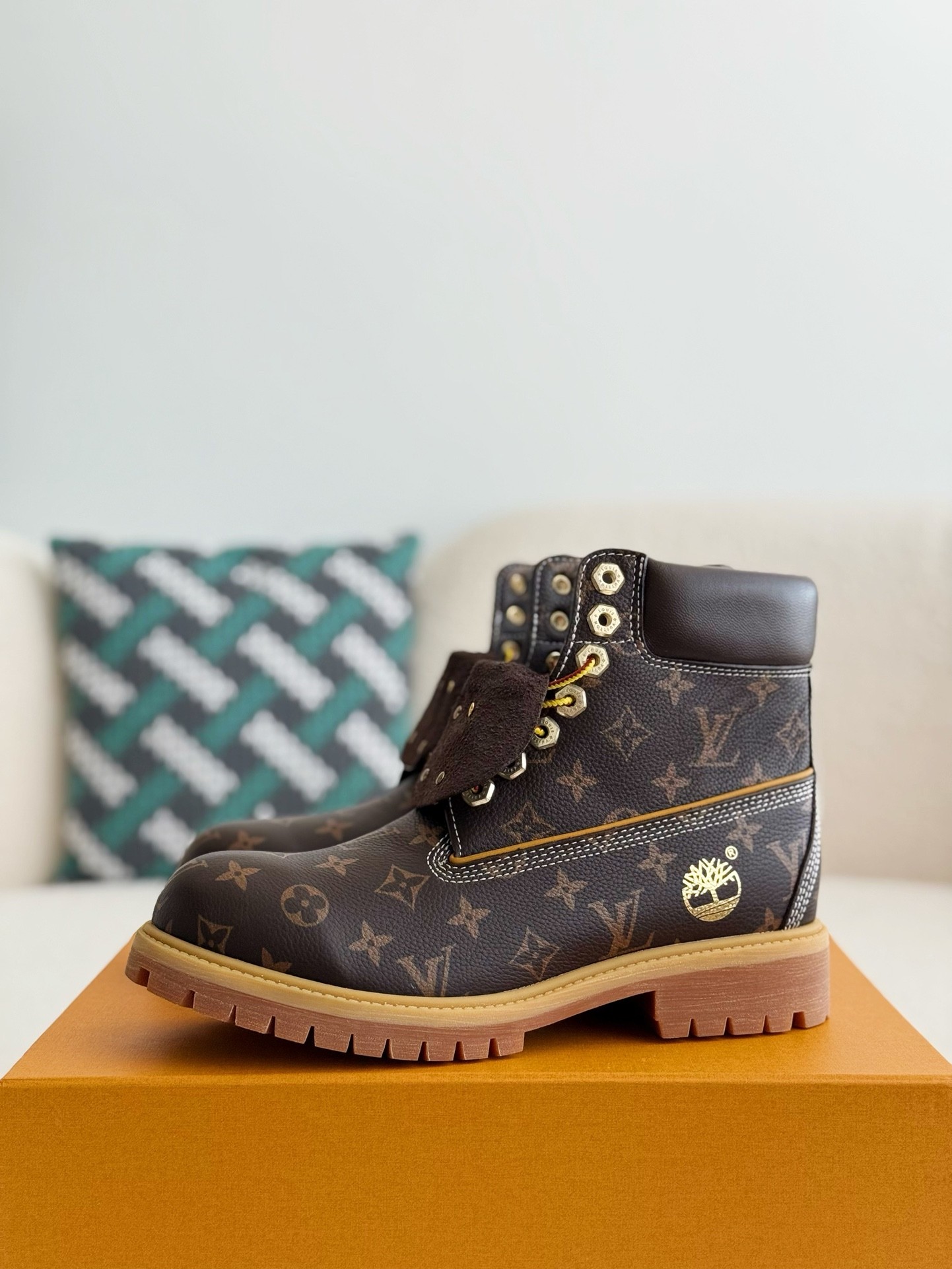 「#2679」Louis Vuitton x Timberland boots/Martin boots/boots