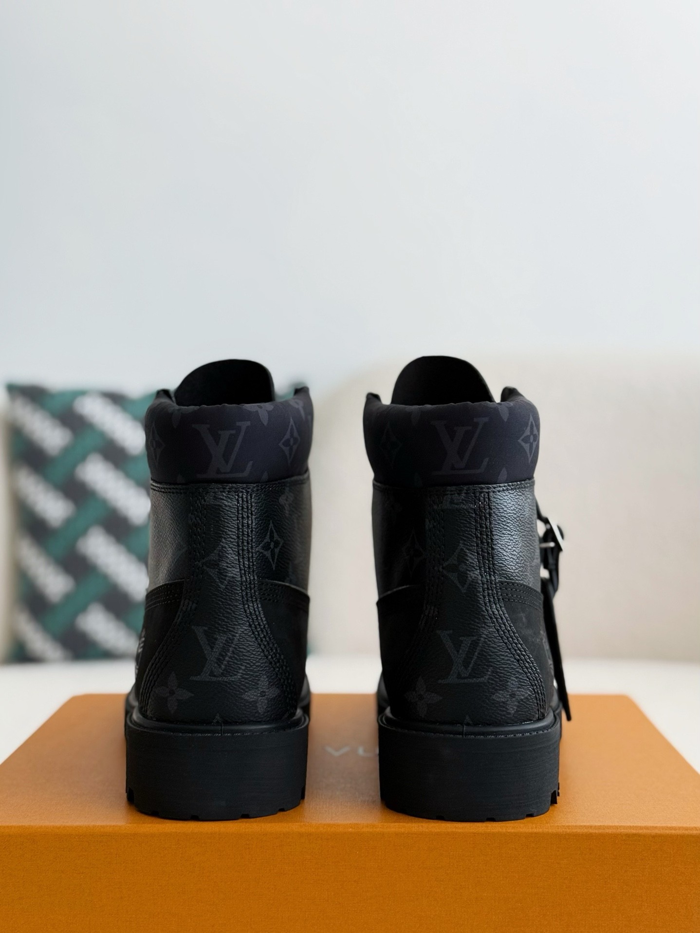 「#2680」Louis Vuitton x Timberland boots/Martin boots/boots - Image 3