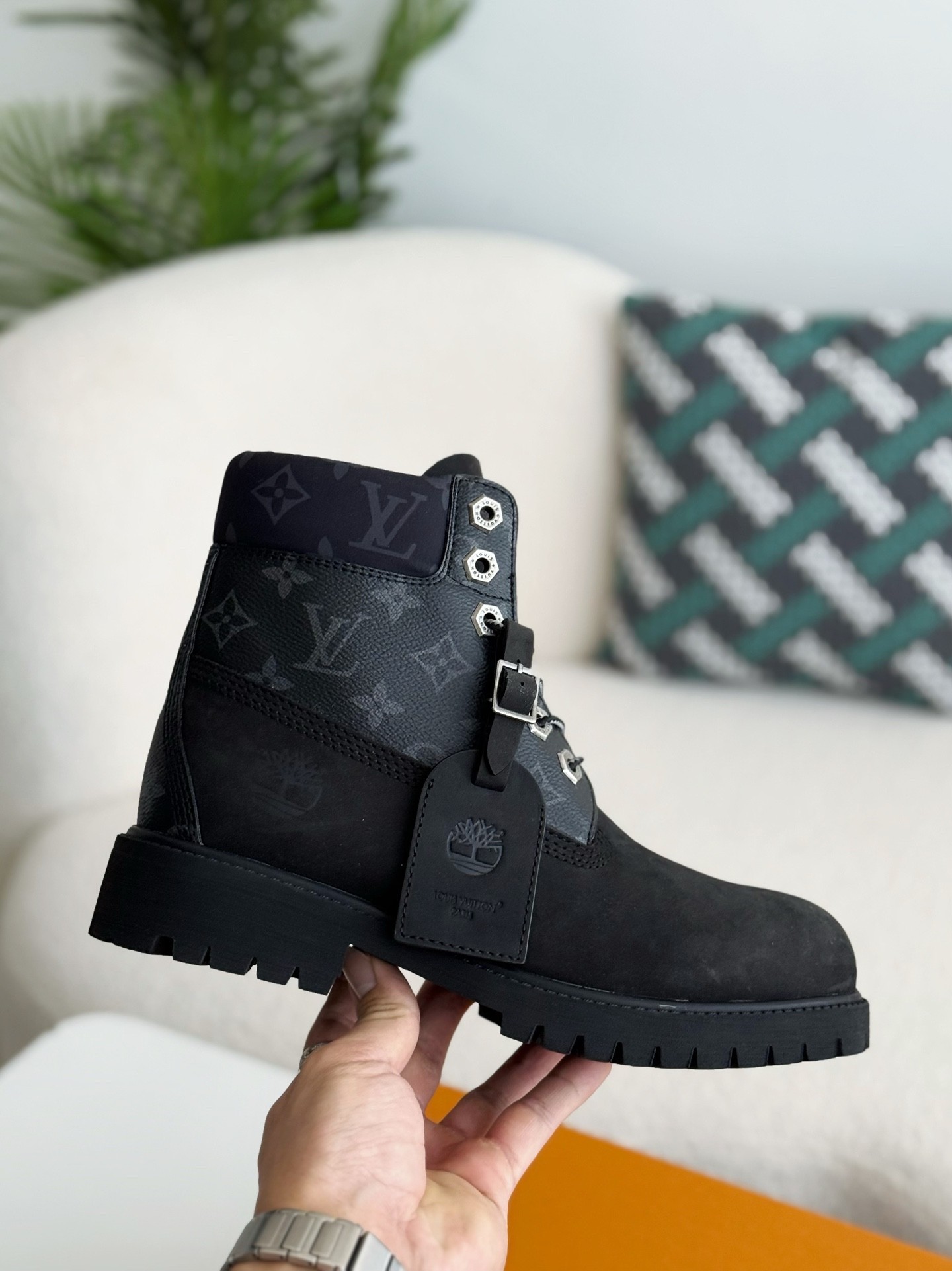 「#2680」Louis Vuitton x Timberland boots/Martin boots/boots - Image 6
