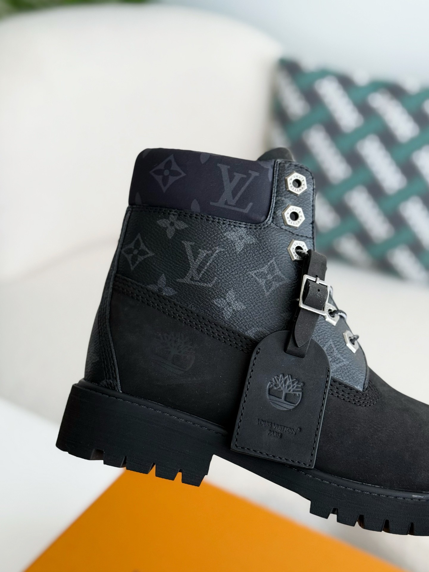 「#2680」Louis Vuitton x Timberland boots/Martin boots/boots - Image 7