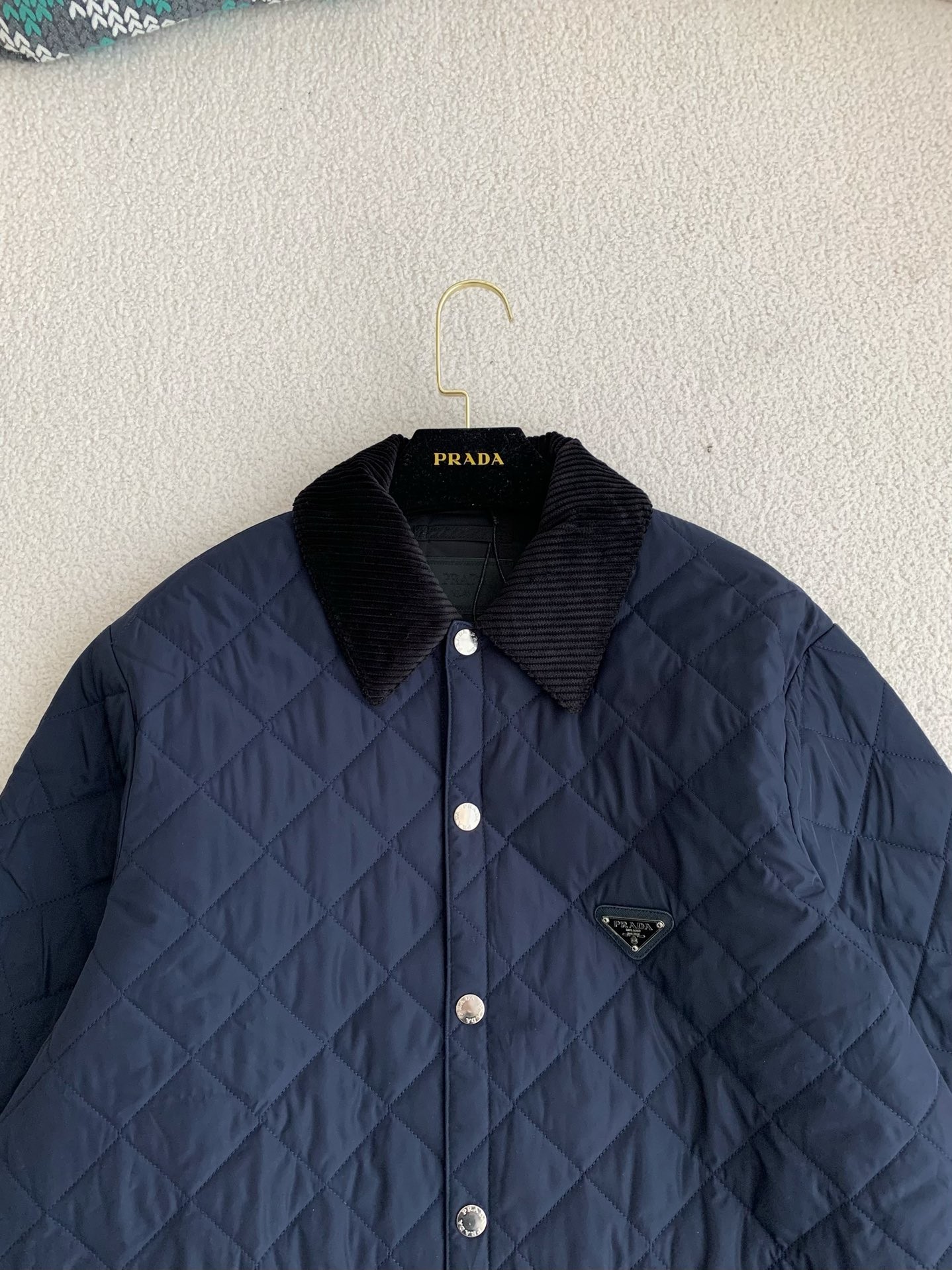 「#2685」PRADA SS24 Quilted single-breasted casual jacket - Image 3