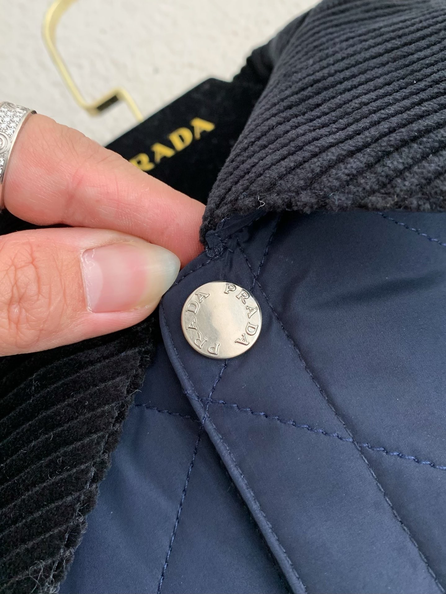「#2685」PRADA SS24 Quilted single-breasted casual jacket - Image 4
