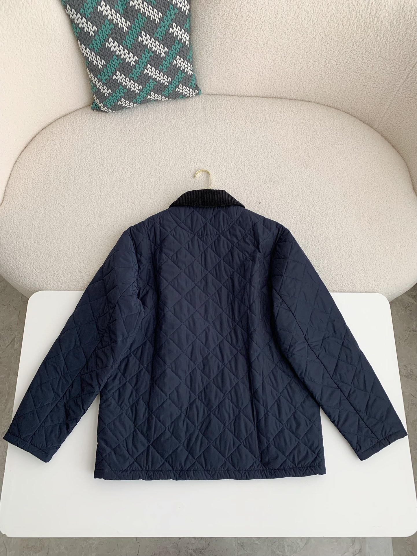 「#2685」PRADA SS24 Quilted single-breasted casual jacket - Image 7
