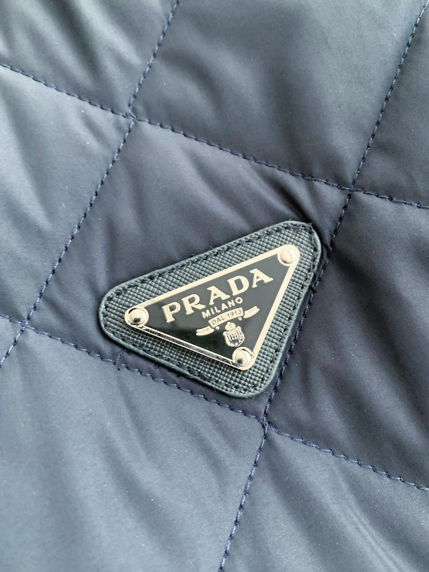 「#2685」PRADA SS24 Quilted single-breasted casual jacket - Image 6