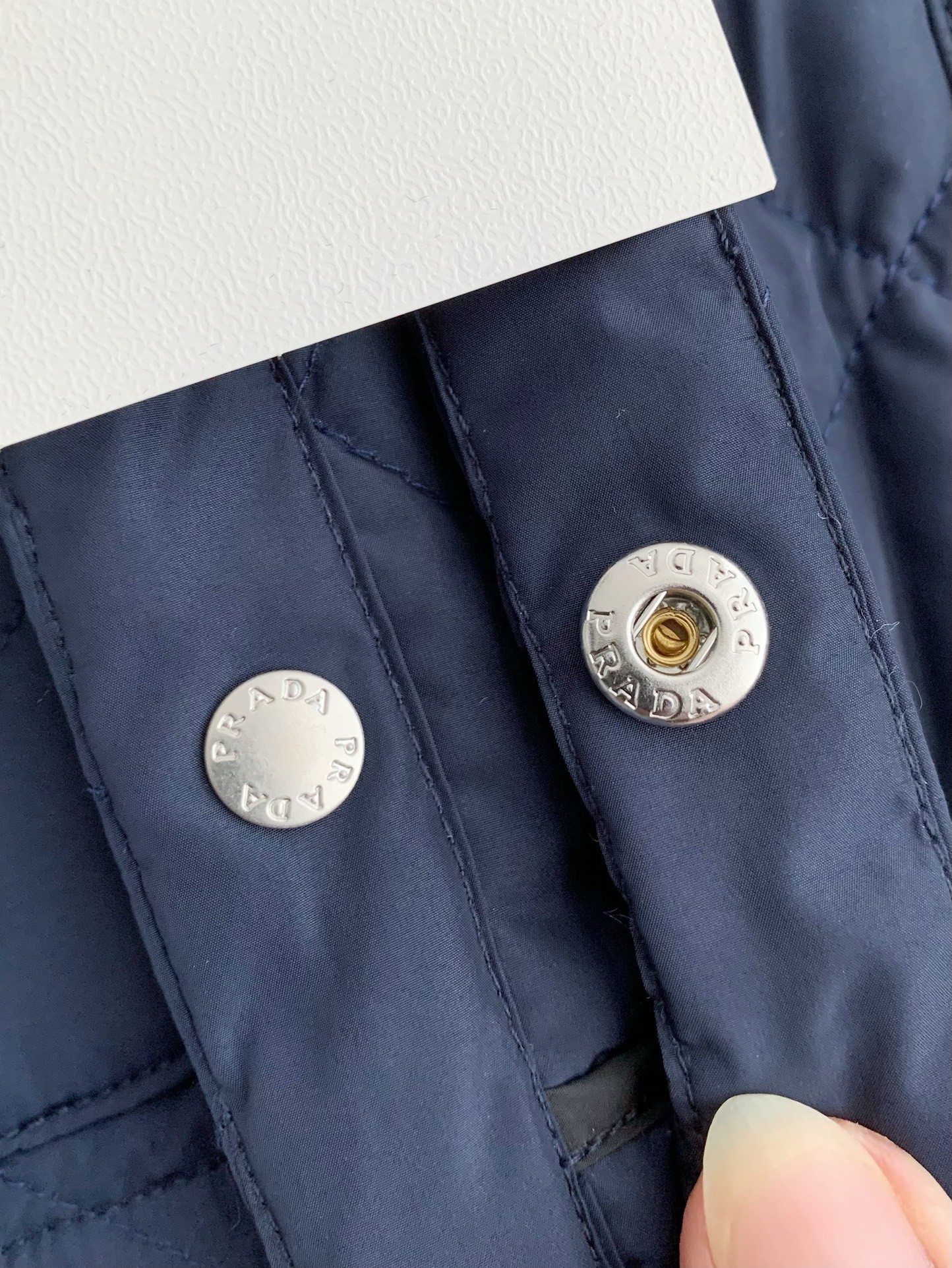 「#2685」PRADA SS24 Quilted single-breasted casual jacket - Image 9