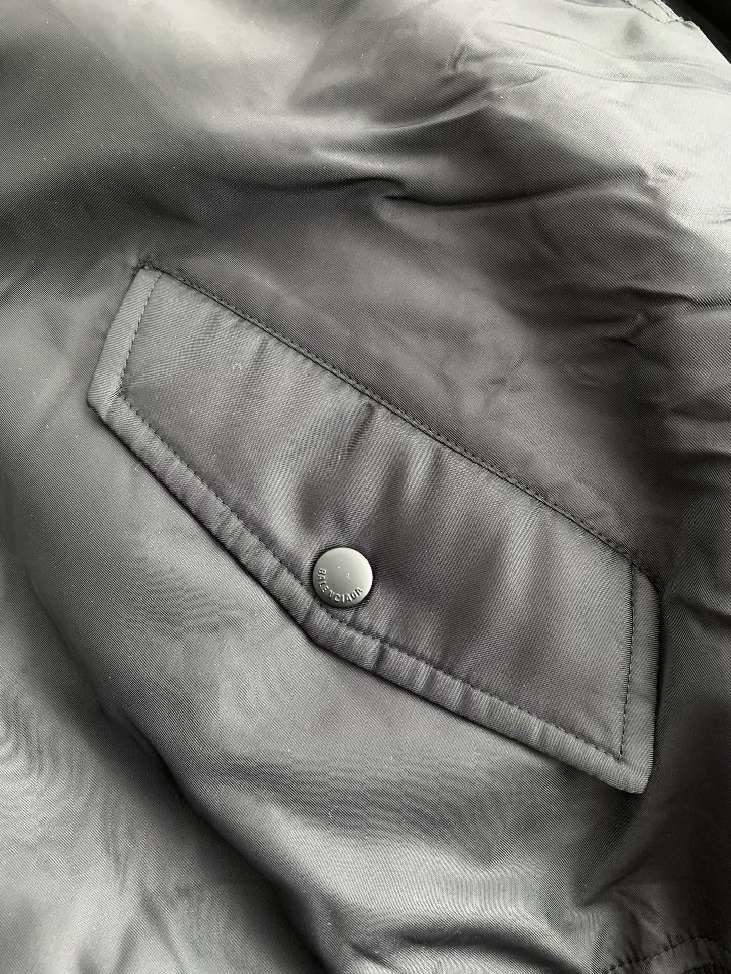「#2687」Balenciaga Plain color zipper long-sleeve jacket - Image 6