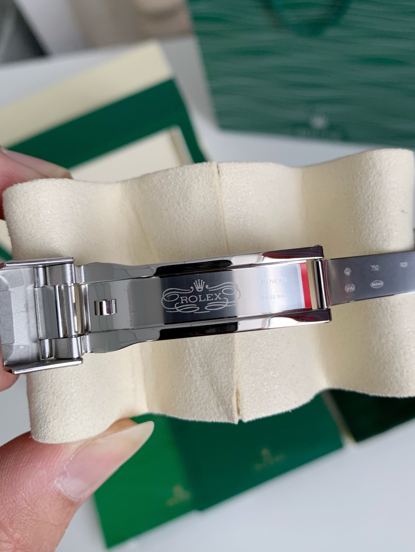 「#1547」Rolex Trithong had his own Cal.4130 - Image 7